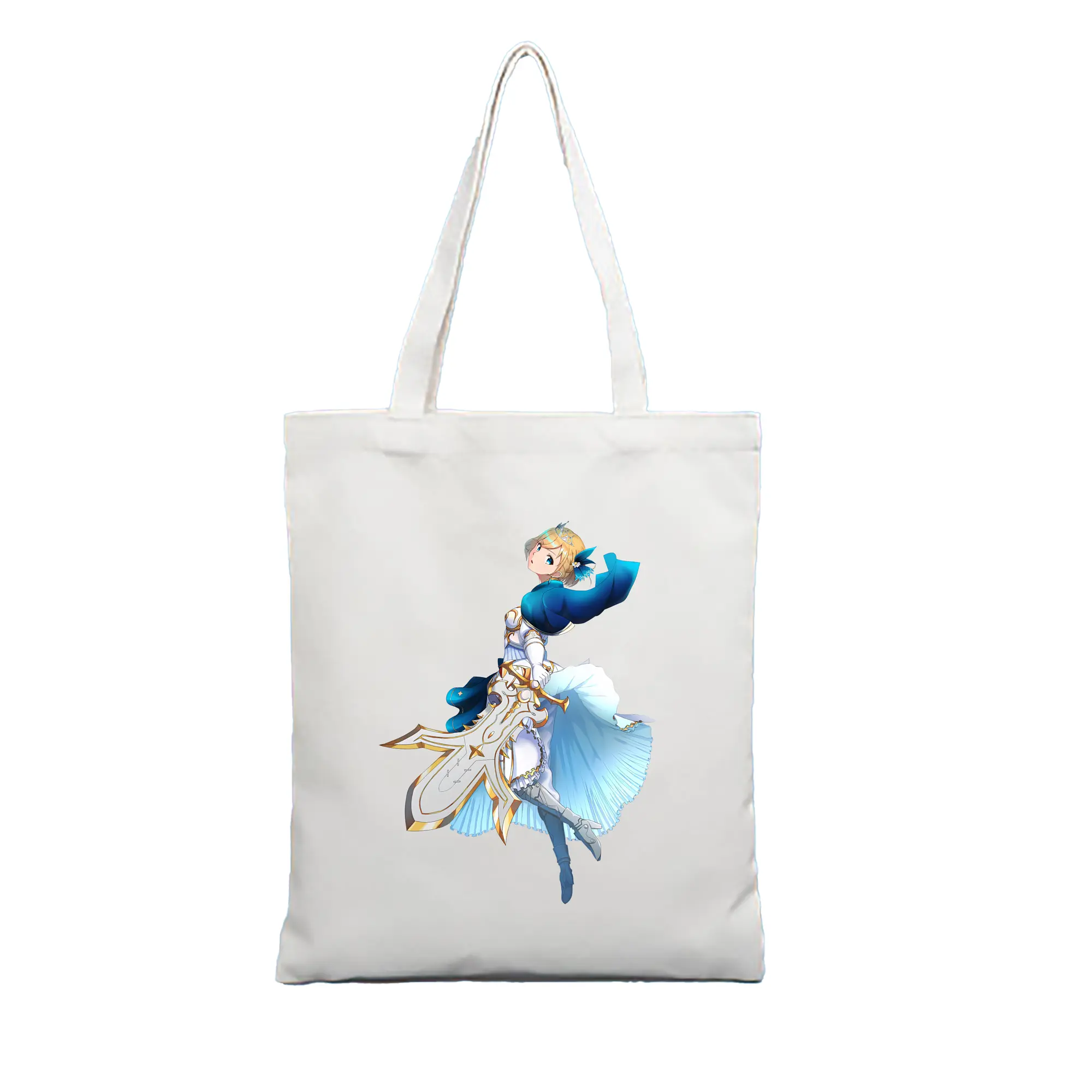 モンスト グッズ,アーサー - 縦型キャンバス手提げバッグ（トートバッグ） ・ キャンバス素材 ・ ショッピング用 ・ 軽量 丈夫 お手入れ簡単