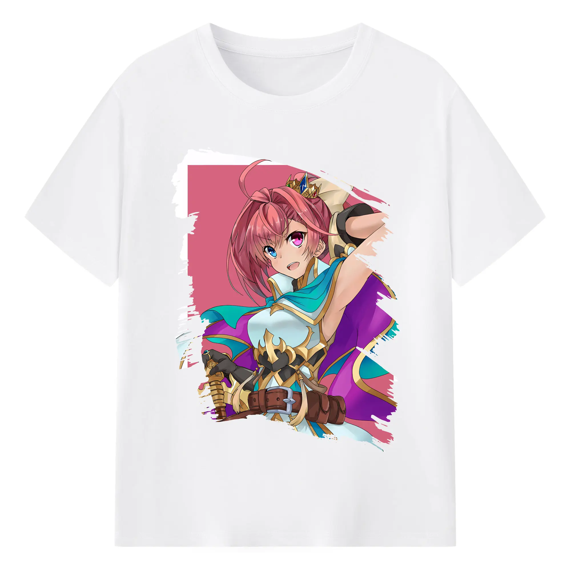 モンスト グッズ,ソロモン - 綿100％ 半袖Tシャツ ・ フロントプリント ・ 快適 通気性 ・ 日常使い 散歩 スポーツ用