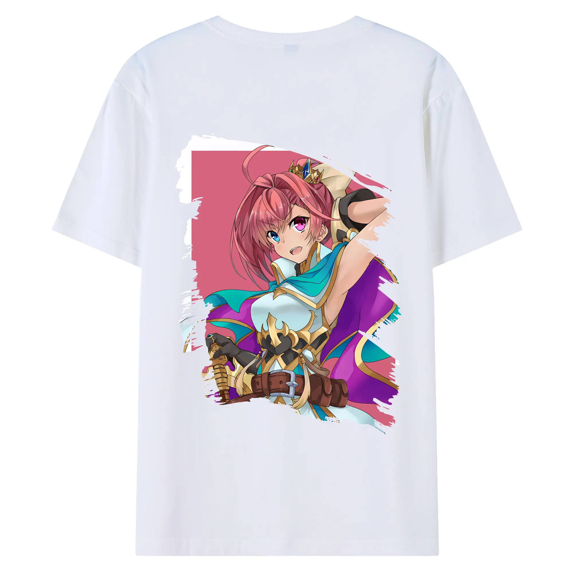 モンスト グッズ,ソロモン - 綿100％ 半袖Tシャツ ・ バックプリント ・ 快適 通気性 ・ 日常使い 散歩 スポーツ用