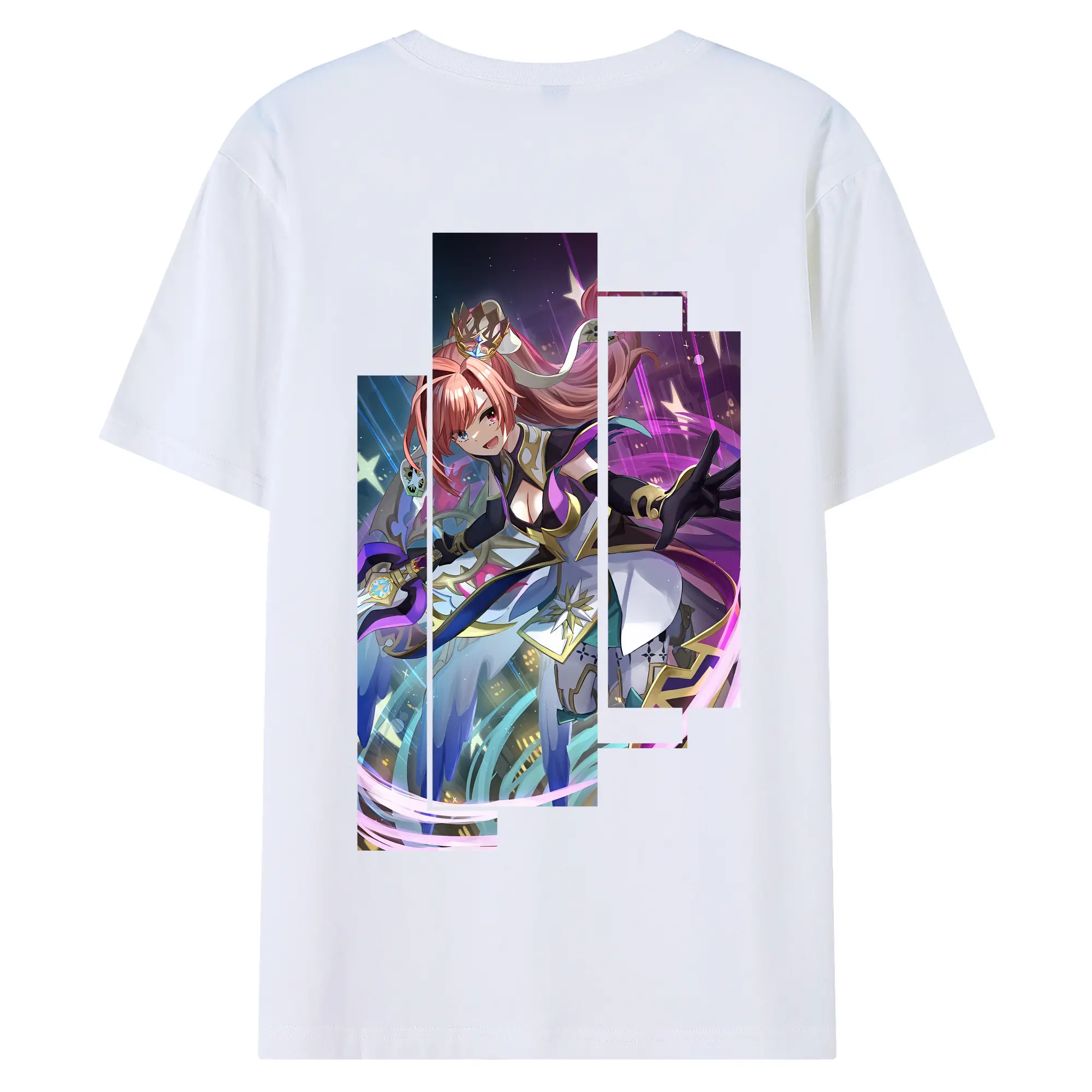 モンスト グッズ,ソロモン - 綿100％ 半袖Tシャツ ・ バックプリント ・ 快適 通気性 ・ 日常使い 散歩 スポーツ用