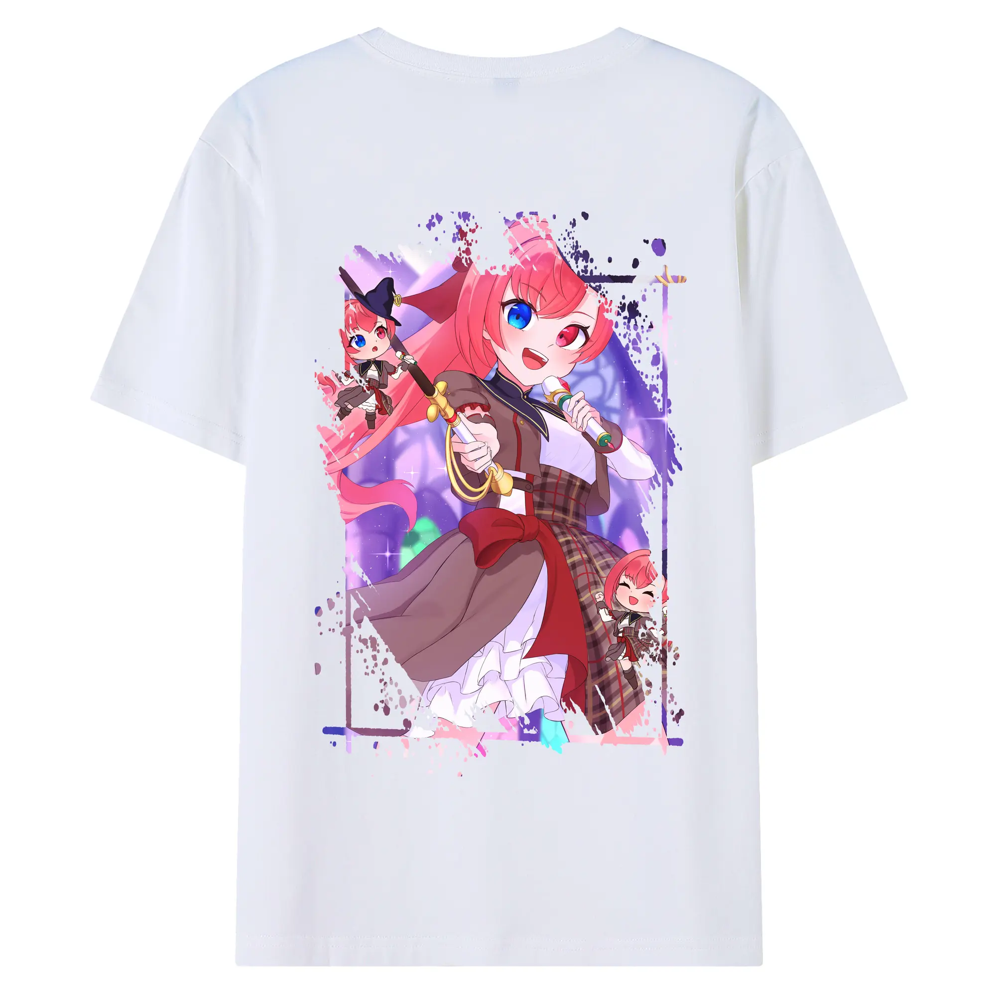 モンスト グッズ,ソロモン - 綿100％ 半袖Tシャツ ・ バックプリント ・ 快適 通気性 ・ 日常使い 散歩 スポーツ用