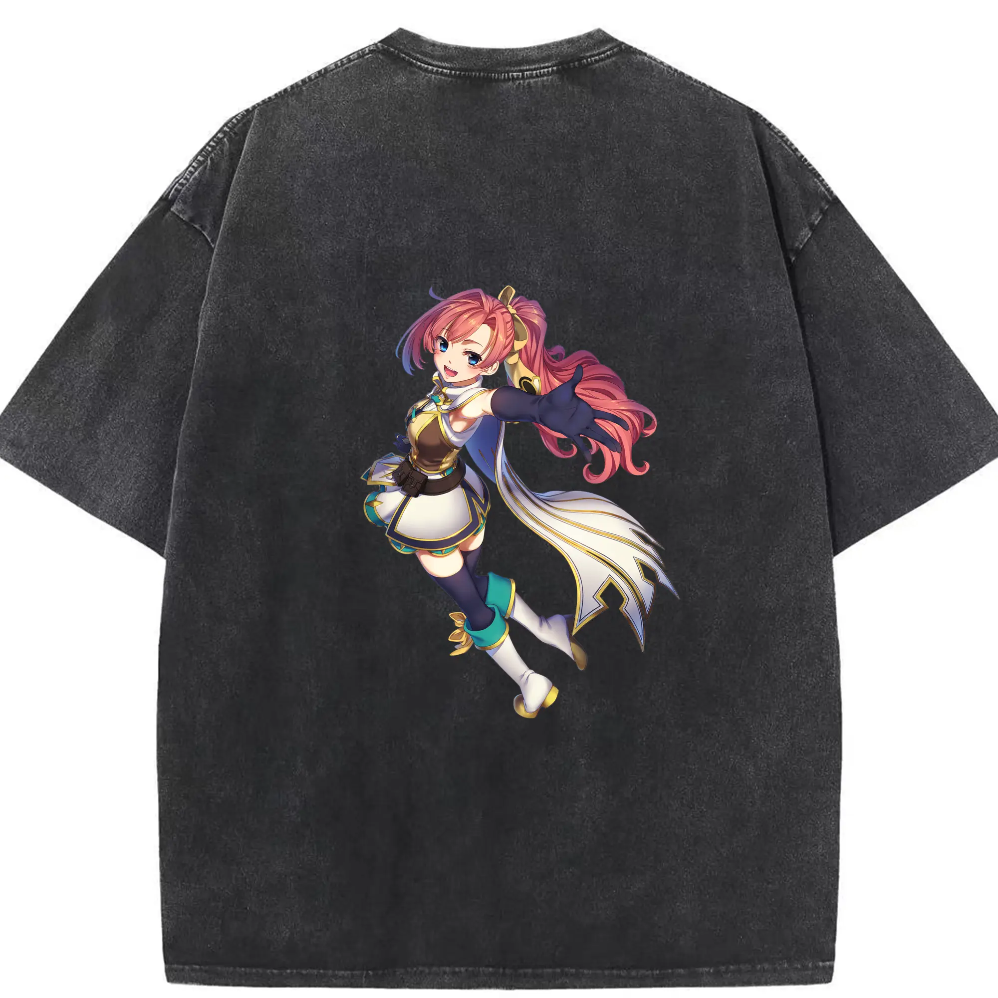 モンスト グッズ,ソロモン - 綿100％ ヴィンテージ風 半袖Tシャツ ・ 背面プリント ・ 柔らか肌触り ・ 通気性 快適 ・ スポーツ カジュアル 外出用