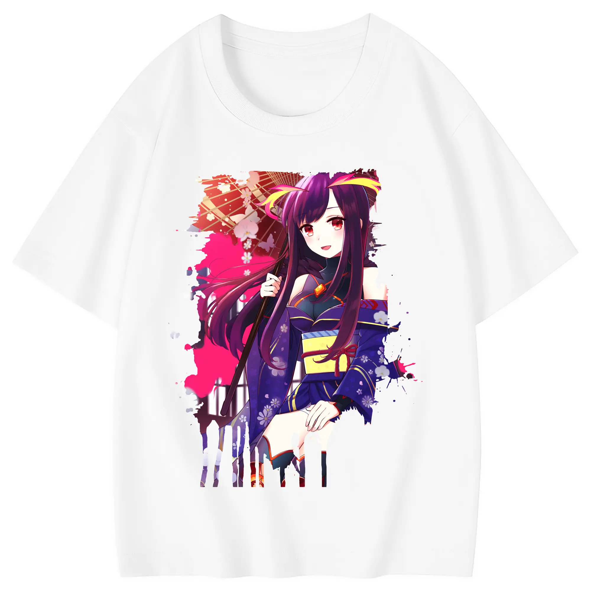 モンスト グッズ,マナ - 綿100％ キッズTシャツ ・ フロントプリント ・ 快適 通気性 ・ スポーツ カジュアル 散歩用