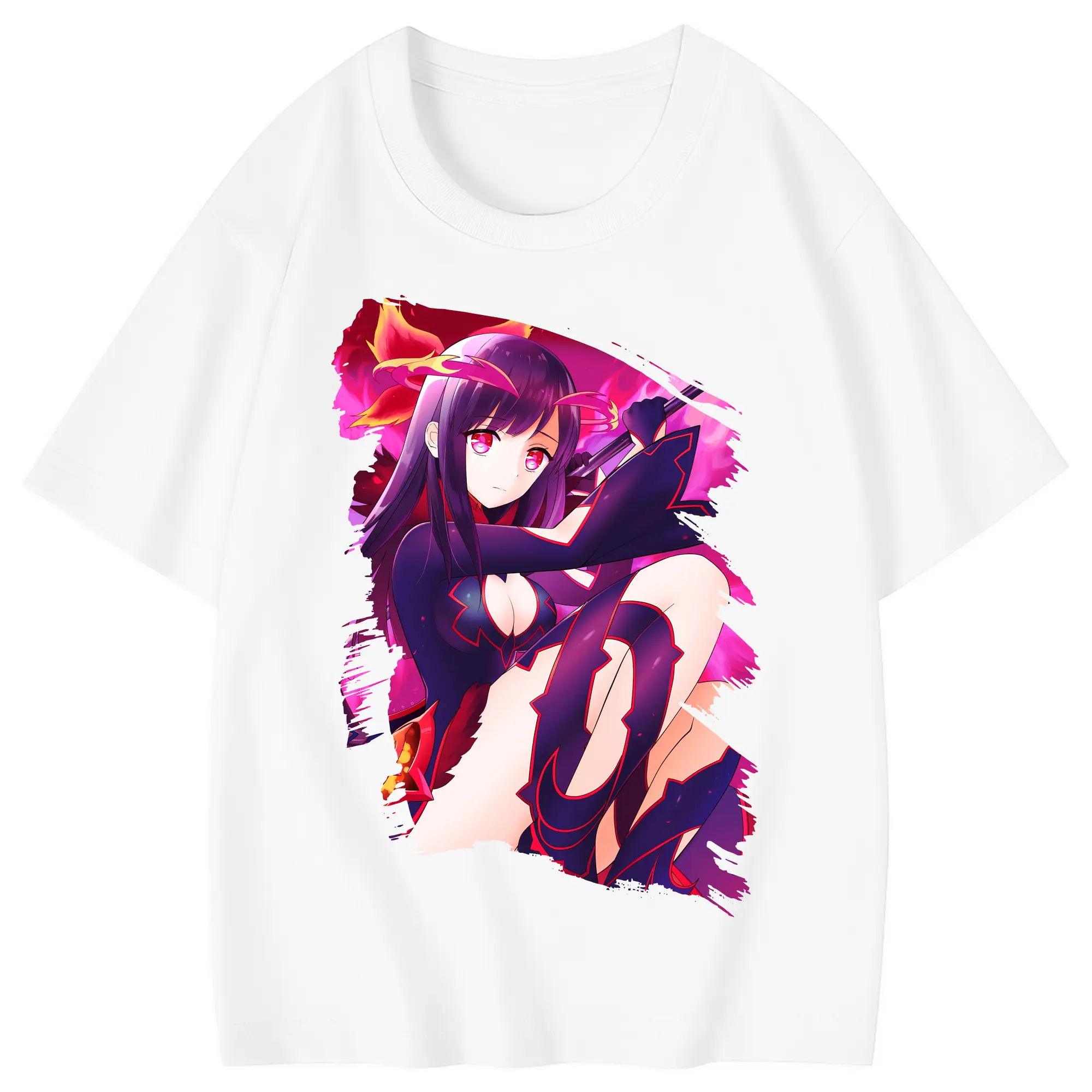 モンスト グッズ,マナ - 綿100％ キッズTシャツ ・ フロントプリント ・ 快適 通気性 ・ スポーツ カジュアル 散歩用
