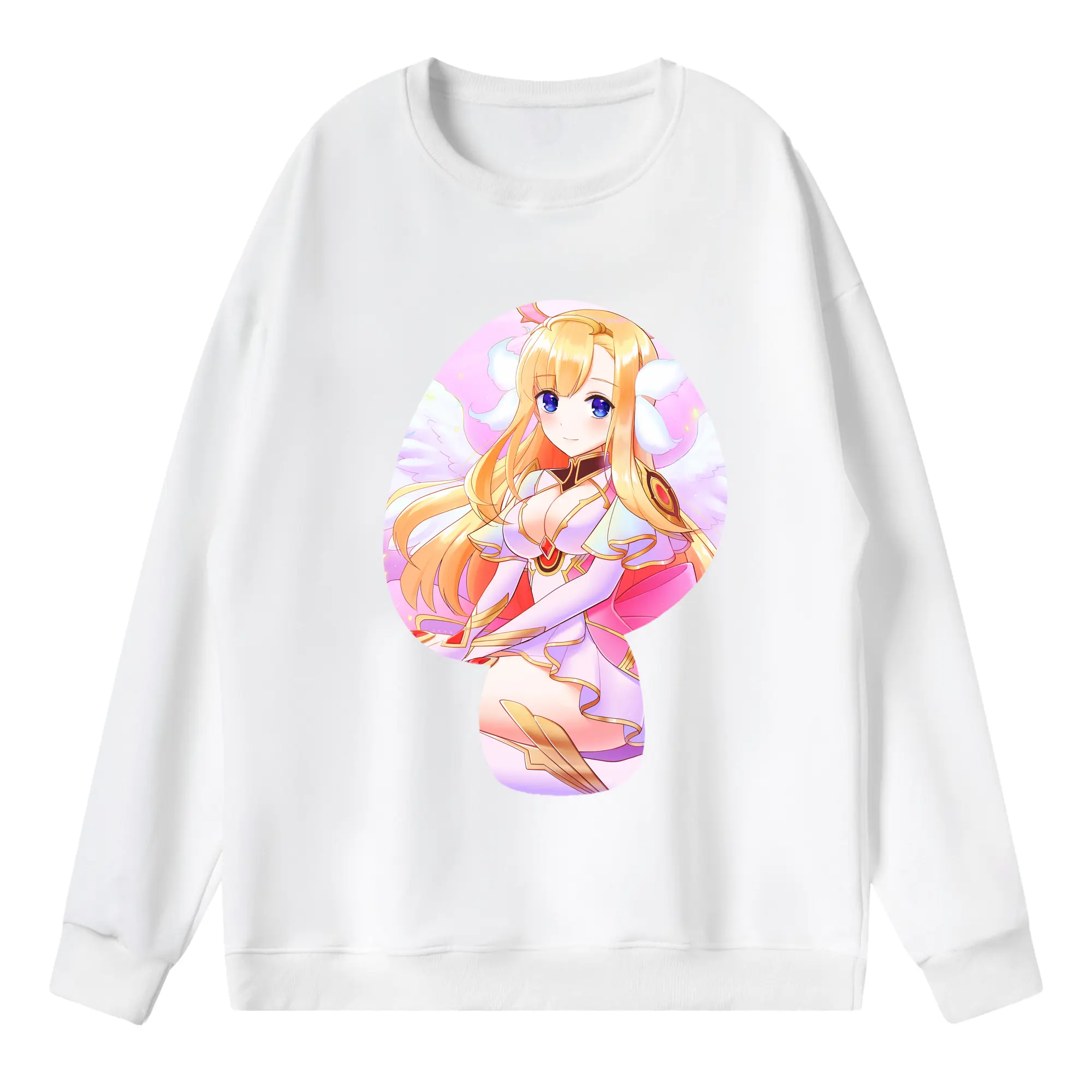 モンスト グッズ,マナ - 薄手 クルーネック スウェット 裏毛260g · ポリエステル 春秋向け カジュアル 男女兼用 · トレーナー デイリー スポーツ 散歩に最適