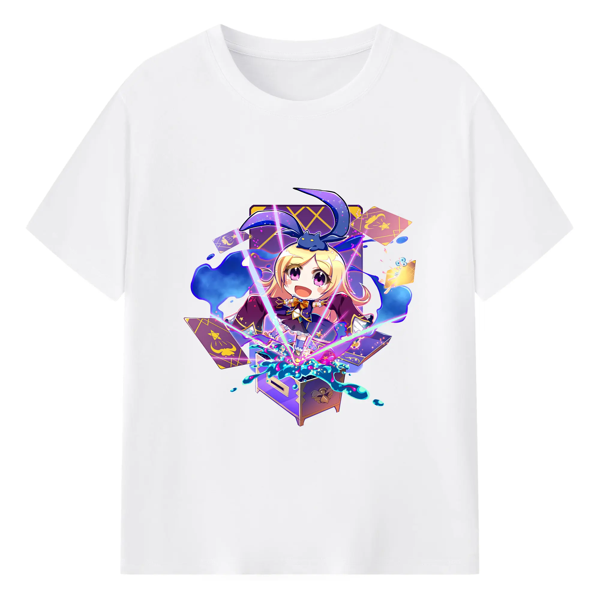 モンスト グッズ,パンドラ - 綿100％ 半袖Tシャツ ・ フロントプリント ・ 快適 通気性 ・ 日常使い 散歩 スポーツ用