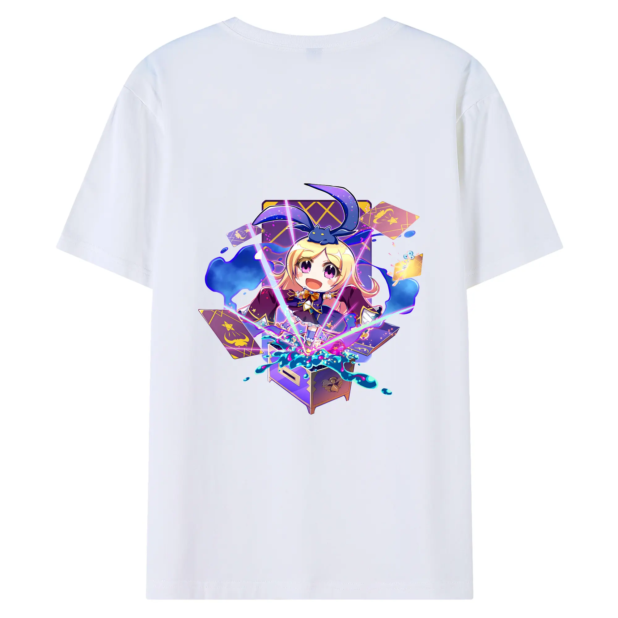 モンスト グッズ,パンドラ - 綿100％ 半袖Tシャツ ・ バックプリント ・ 快適 通気性 ・ 日常使い 散歩 スポーツ用