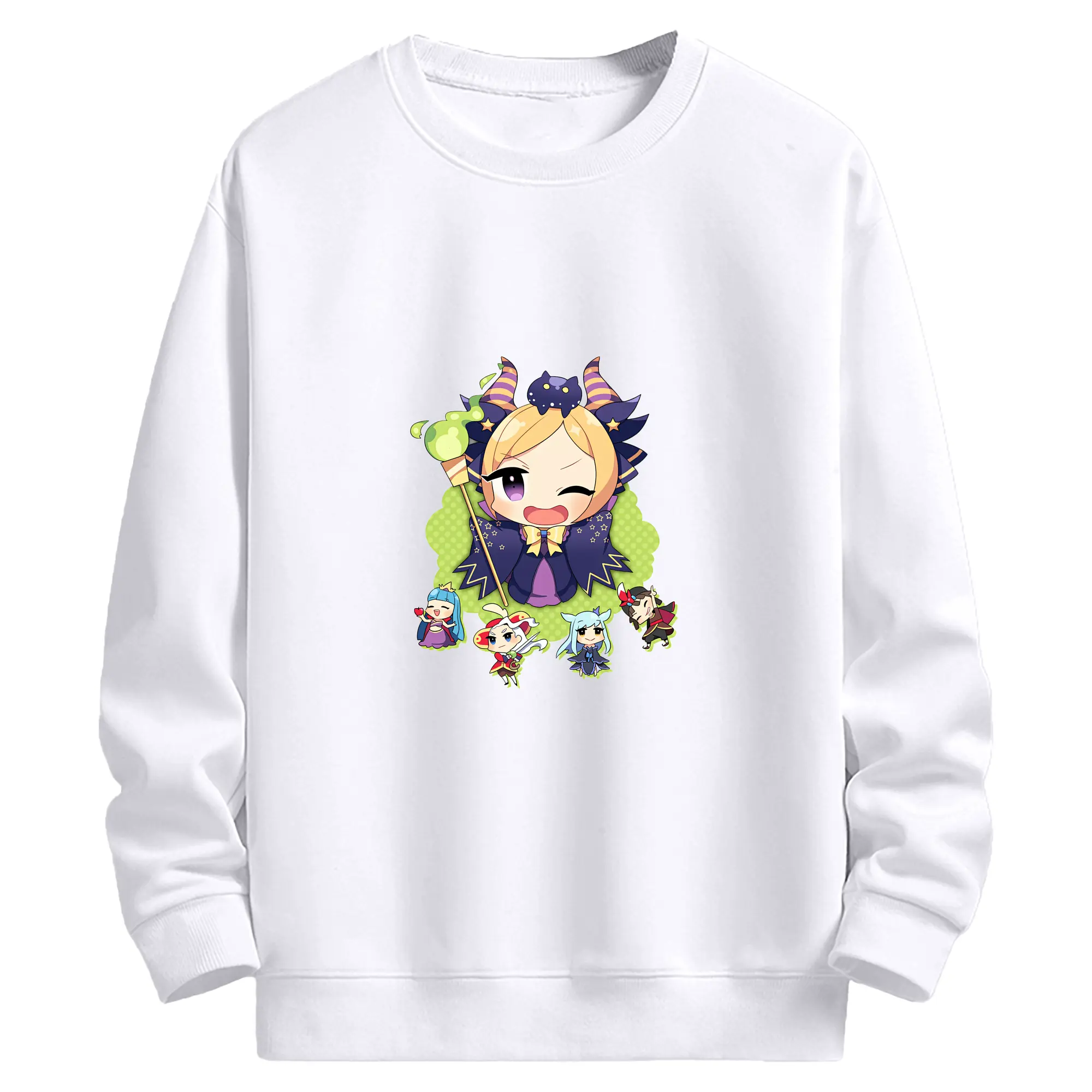 モンスト グッズ,パンドラ - 高品質 クルーネック スウェット ・ コットン59％ ポリエステル41％ ・ ユニセックス 長袖 トレーナー ・ カジュアル デイリー スポーツ 散歩用