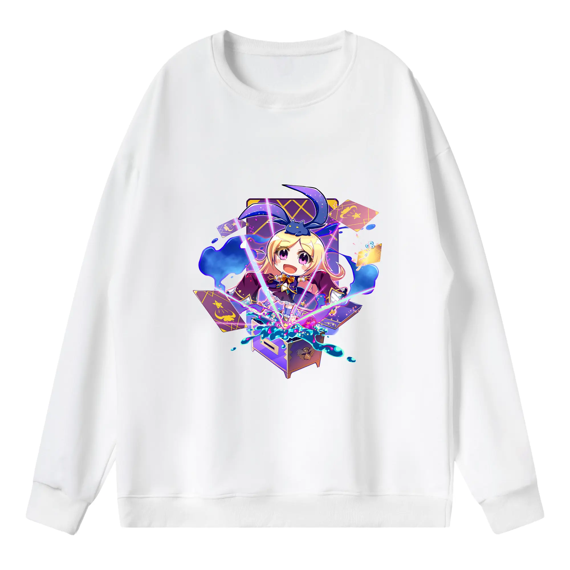 モンスト グッズ,パンドラ - 薄手 クルーネック スウェット 裏毛260g · ポリエステル 春秋向け カジュアル 男女兼用 · トレーナー デイリー スポーツ 散歩に最適