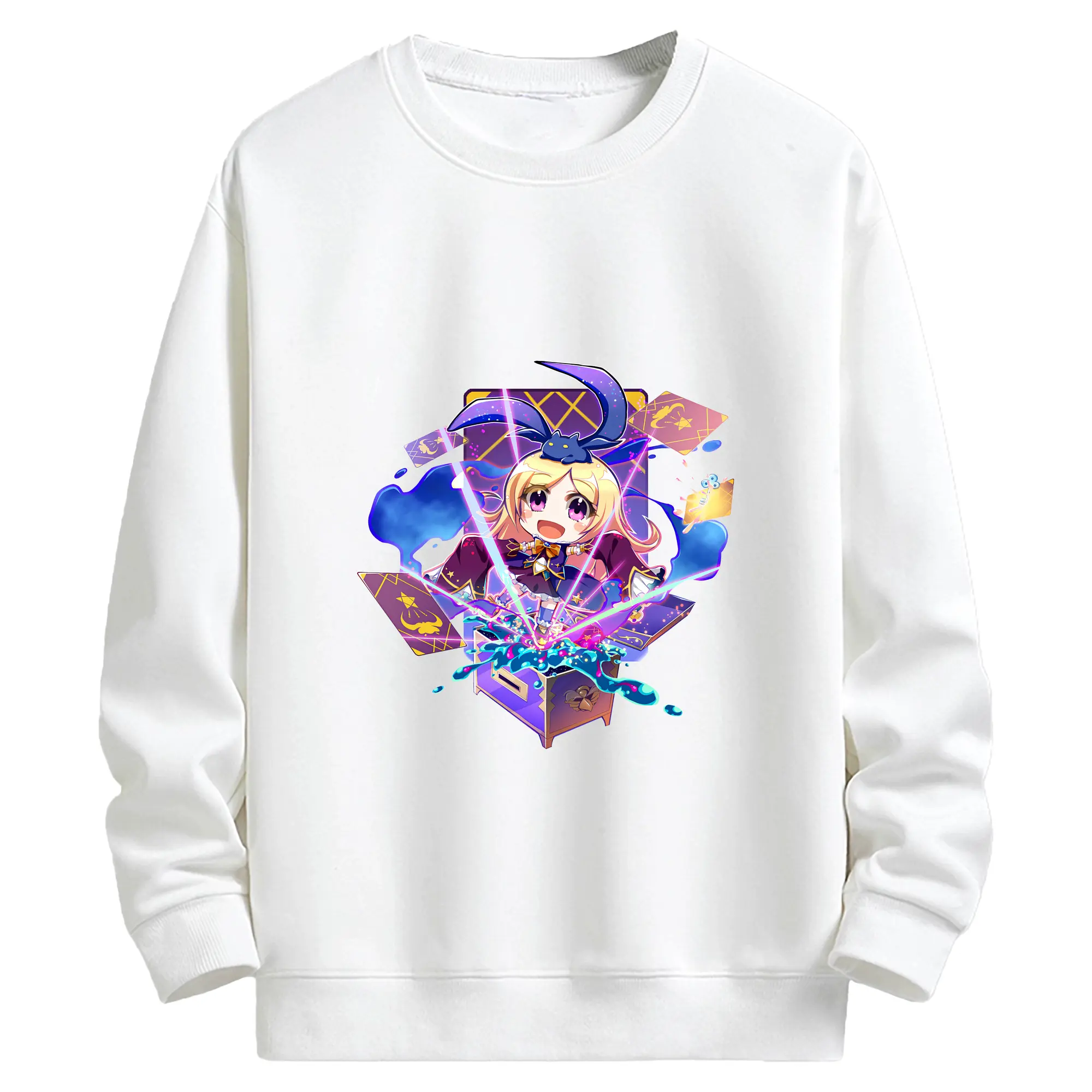 モンスト グッズ,パンドラ - キッズ クルーネックスウェットシャツ ・ フロントプリント ・ 綿80％ ポリエステル20％ ・ 快適 通学 スポーツ 日常使い お散歩用