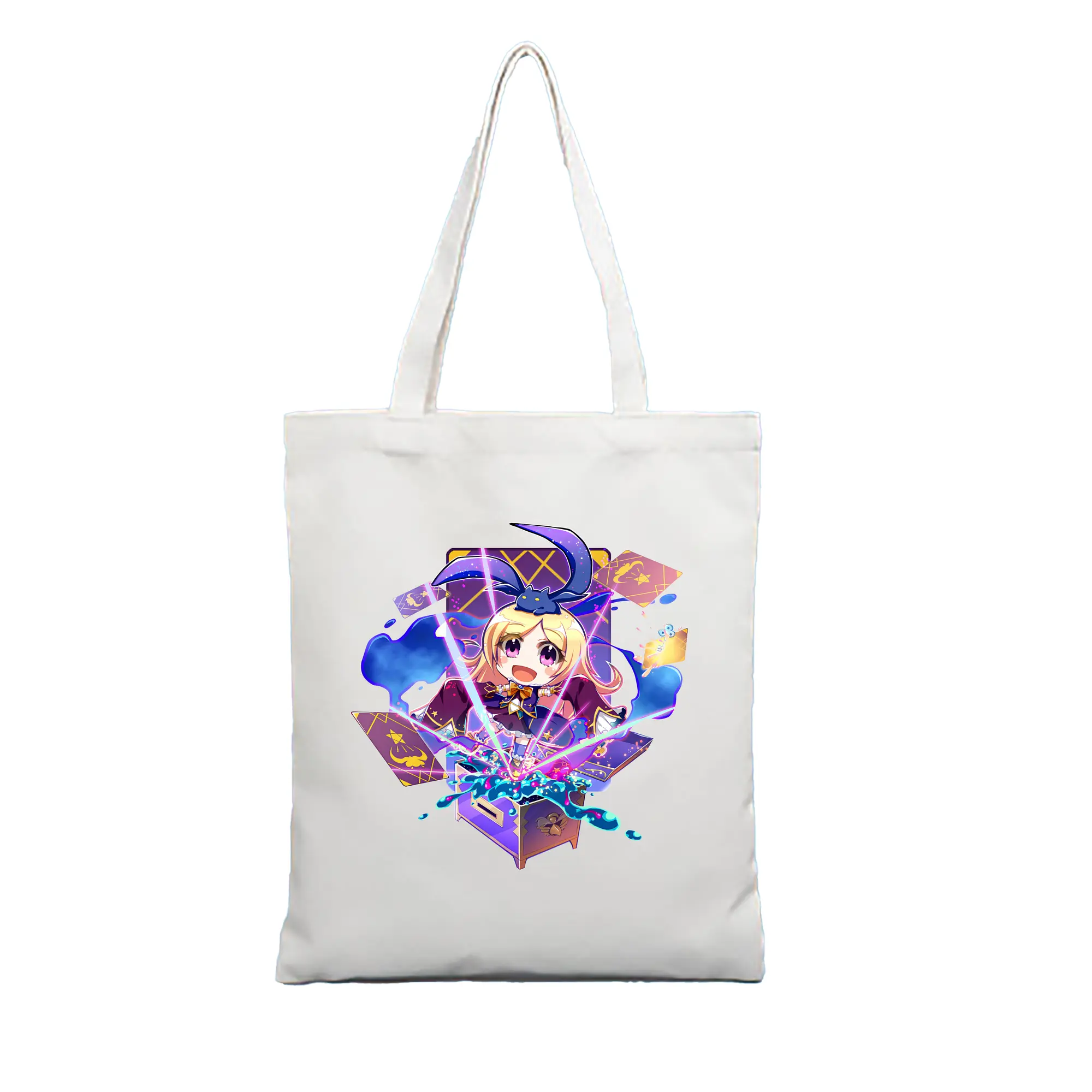 モンスト グッズ,パンドラ - 縦型キャンバス手提げバッグ（トートバッグ） ・ キャンバス素材 ・ ショッピング用 ・ 軽量 丈夫 お手入れ簡単