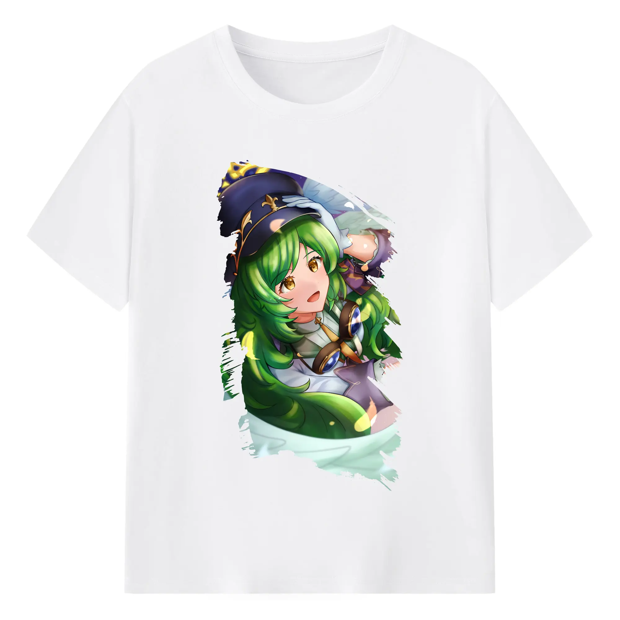 モンスト グッズ,ガブリエル - 綿100％ 半袖Tシャツ ・ フロントプリント ・ 快適 通気性 ・ 日常使い 散歩 スポーツ用