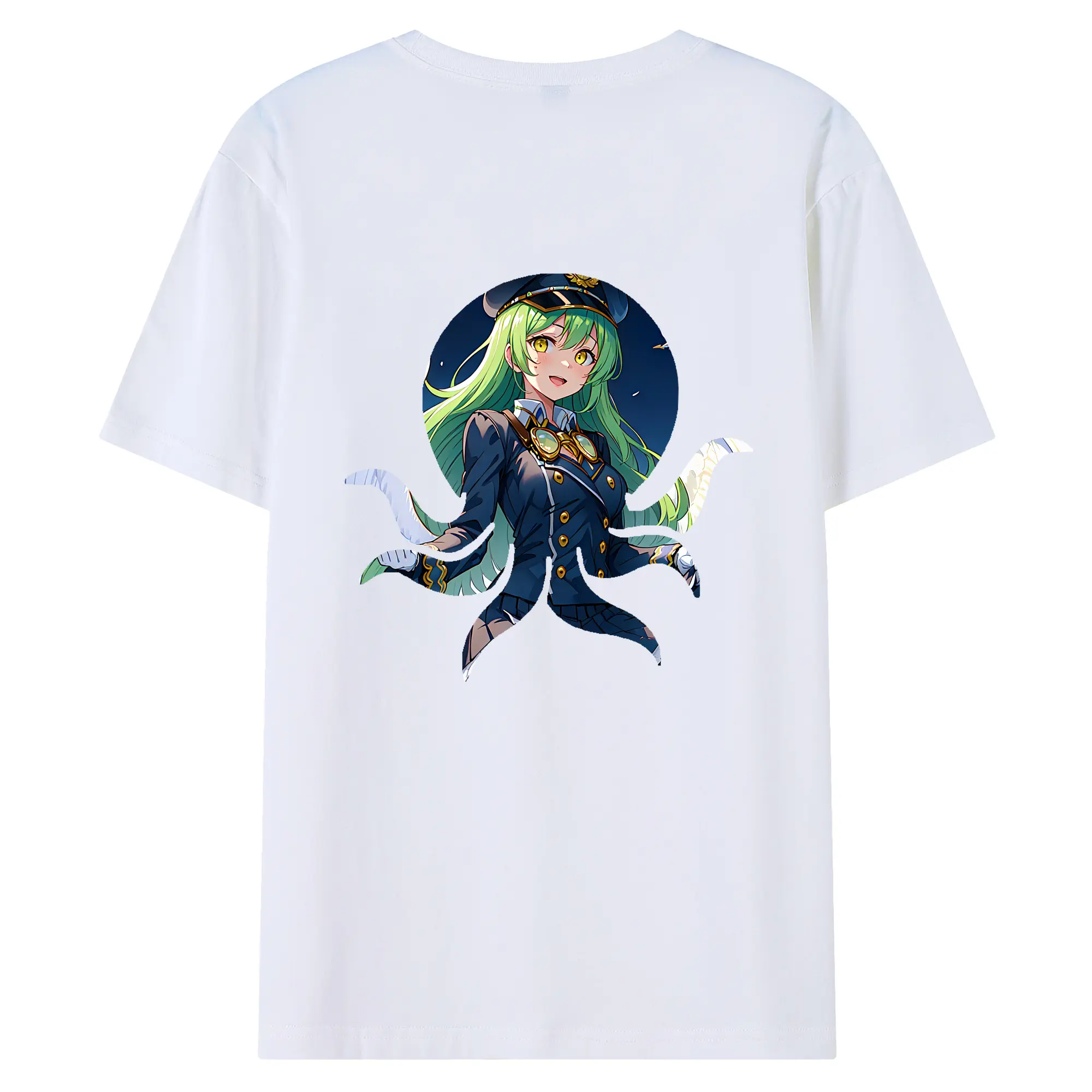 モンスト グッズ,ガブリエル - 綿100％ 半袖Tシャツ ・ バックプリント ・ 快適 通気性 ・ 日常使い 散歩 スポーツ用