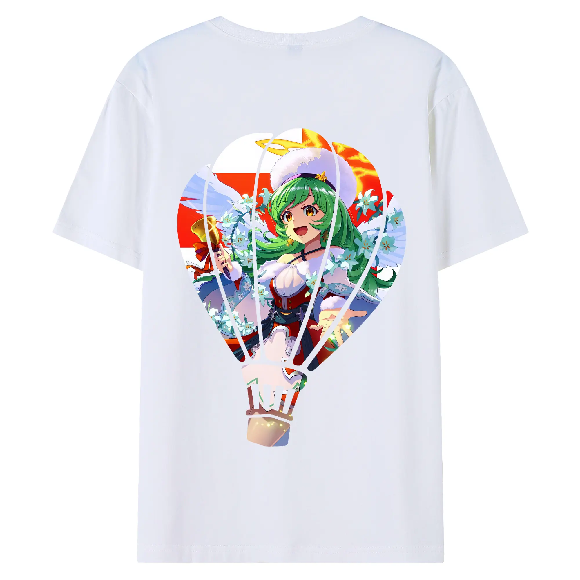 モンスト グッズ,ガブリエル - 綿100％ 半袖Tシャツ ・ バックプリント ・ 快適 通気性 ・ 日常使い 散歩 スポーツ用
