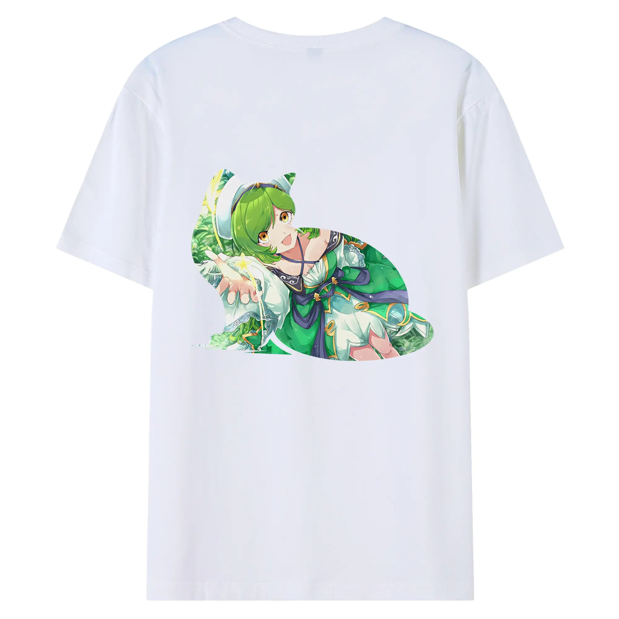 モンスト グッズ,ガブリエル - 綿100％ 半袖Tシャツ ・ バックプリント ・ 快適 通気性 ・ 日常使い 散歩 スポーツ用