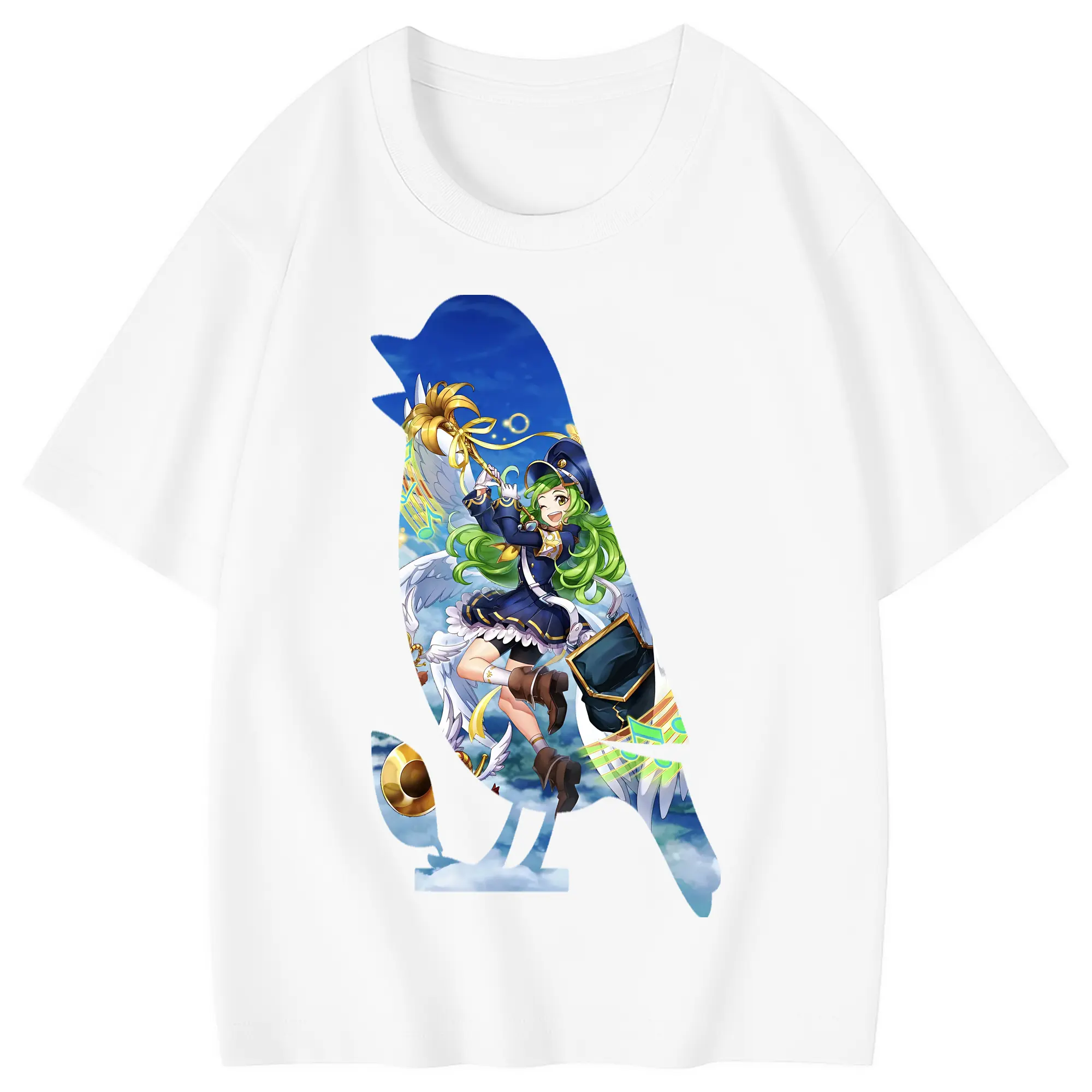 モンスト グッズ,ガブリエル - 綿100％ キッズTシャツ ・ フロントプリント ・ 快適 通気性 ・ スポーツ カジュアル 散歩用