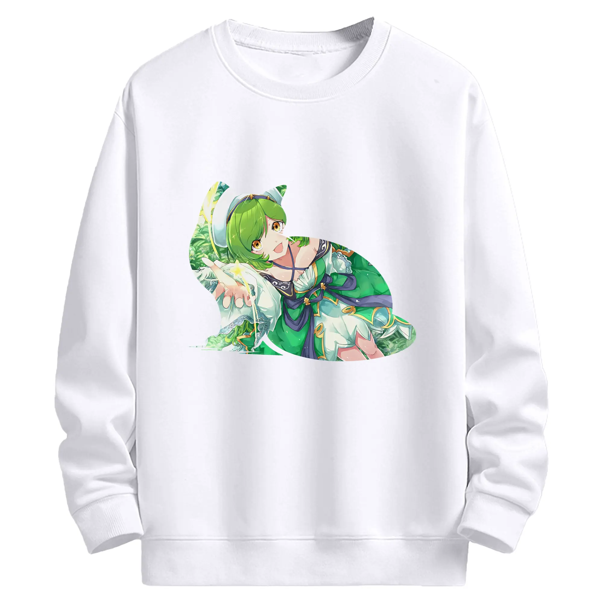 モンスト グッズ,ガブリエル - 高品質 クルーネック スウェット ・ コットン59％ ポリエステル41％ ・ ユニセックス 長袖 トレーナー ・ カジュアル デイリー スポーツ 散歩用