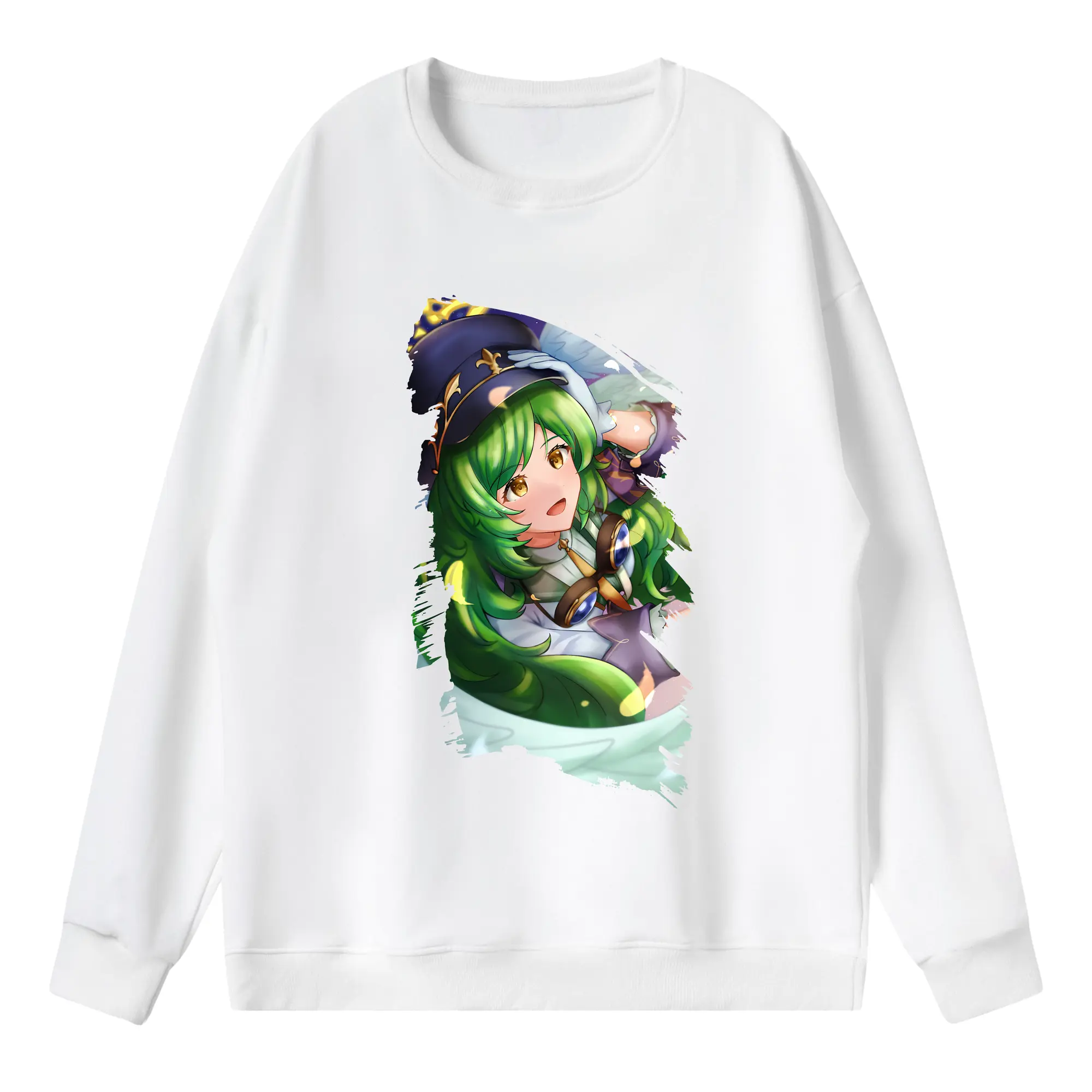 モンスト グッズ,ガブリエル - 薄手 クルーネック スウェット 裏毛260g · ポリエステル 春秋向け カジュアル 男女兼用 · トレーナー デイリー スポーツ 散歩に最適