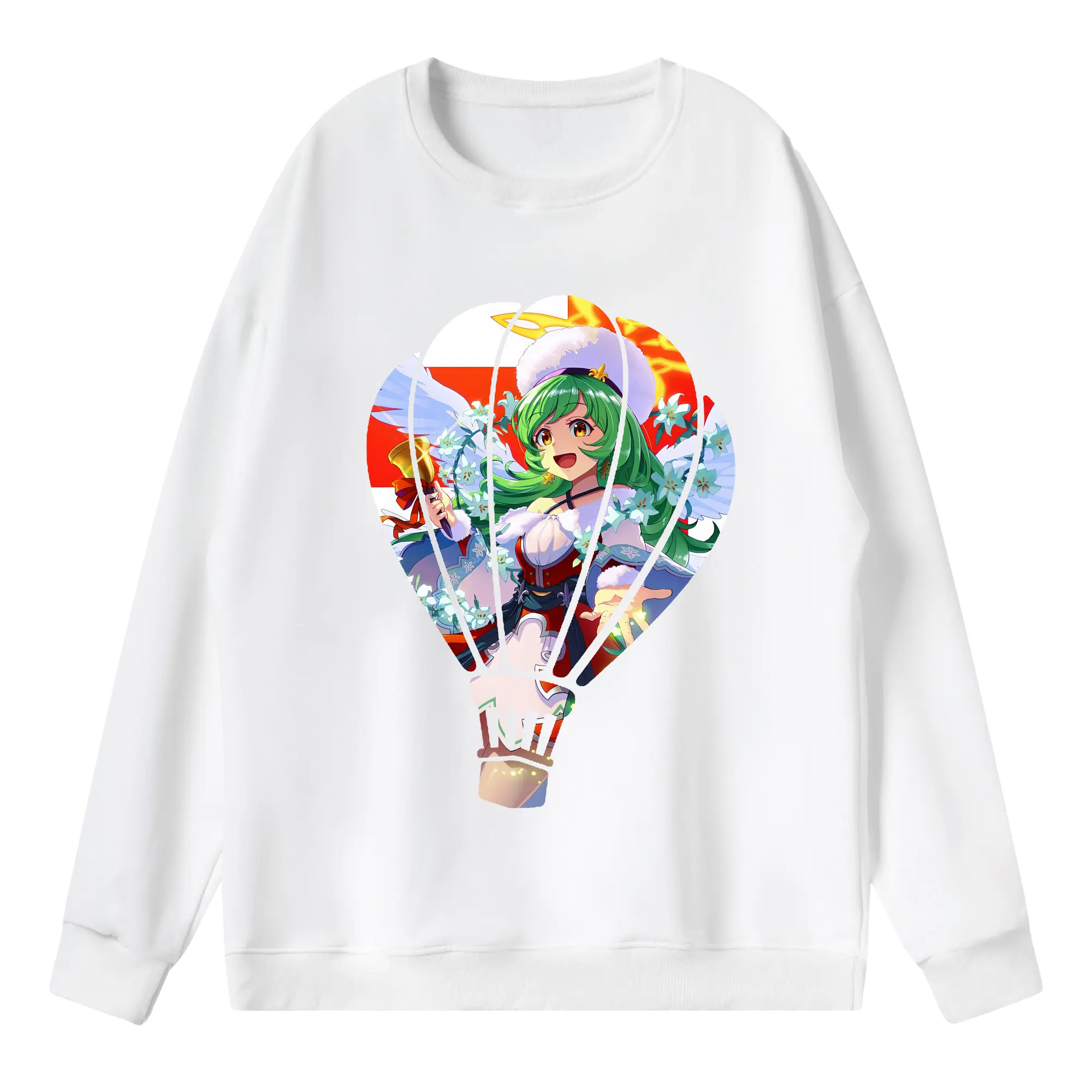 モンスト グッズ,ガブリエル - 薄手 クルーネック スウェット 裏毛260g · ポリエステル 春秋向け カジュアル 男女兼用 · トレーナー デイリー スポーツ 散歩に最適