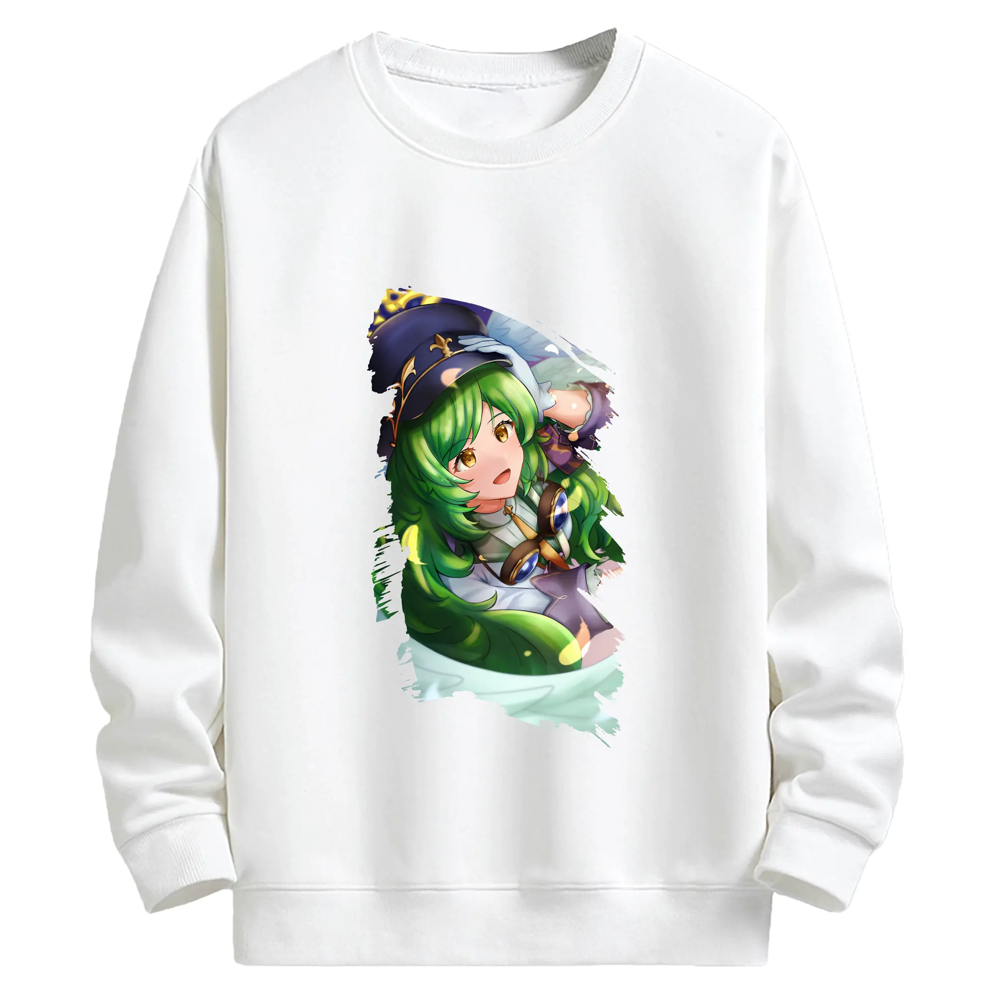 モンスト グッズ,ガブリエル - キッズ クルーネックスウェットシャツ ・ フロントプリント ・ 綿80％ ポリエステル20％ ・ 快適 通学 スポーツ 日常使い お散歩用