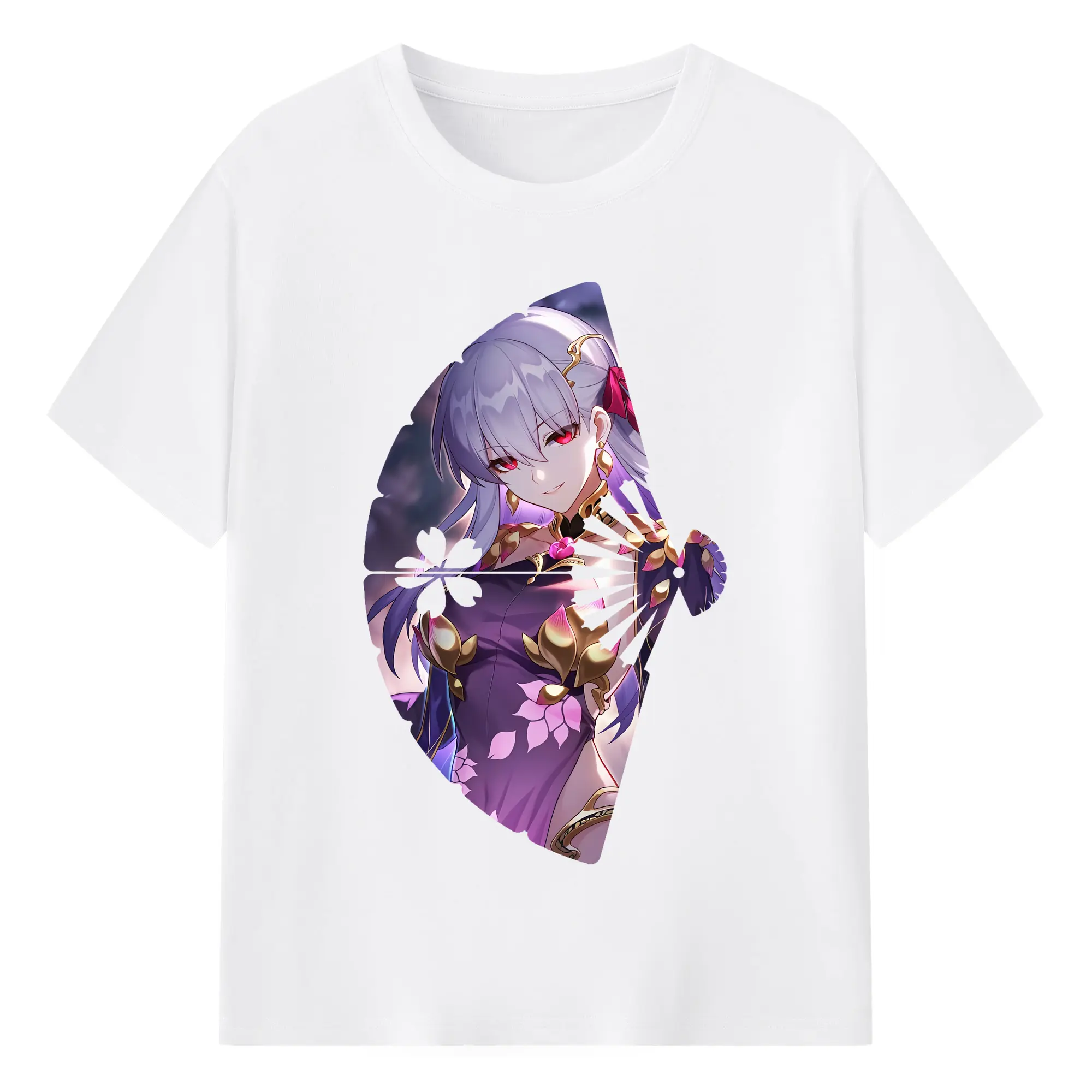 FGO グッズ,カーマ - 綿100％ 半袖Tシャツ ・ フロントプリント ・ 快適 通気性 ・ 日常使い 散歩 スポーツ用