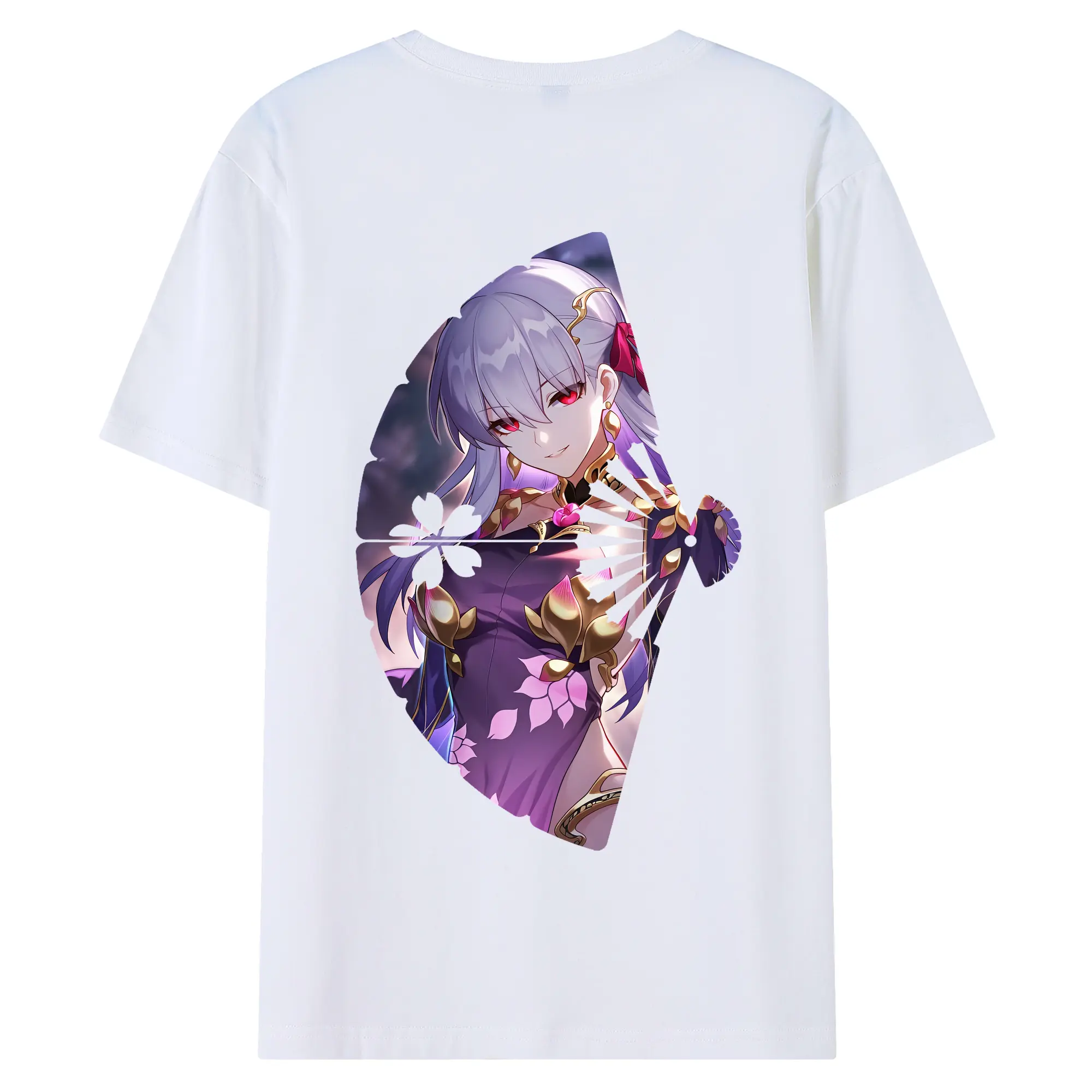 FGO グッズ,カーマ - 綿100％ 半袖Tシャツ ・ バックプリント ・ 快適 通気性 ・ 日常使い 散歩 スポーツ用