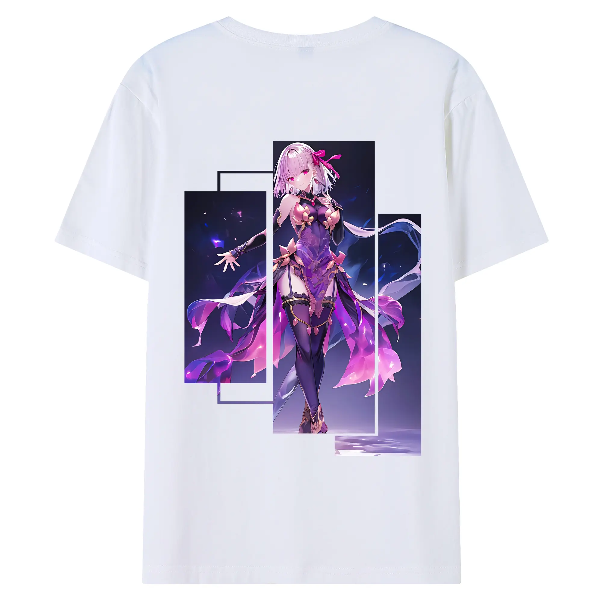 FGO グッズ,カーマ - 綿100％ 半袖Tシャツ ・ バックプリント ・ 快適 通気性 ・ 日常使い 散歩 スポーツ用