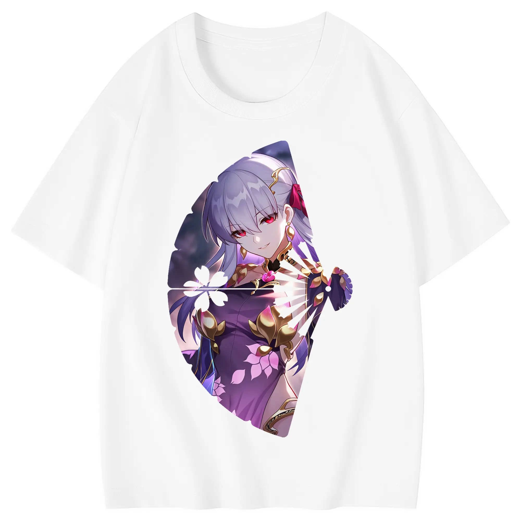 FGO グッズ,カーマ - 綿100％ キッズTシャツ ・ フロントプリント ・ 快適 通気性 ・ スポーツ カジュアル 散歩用