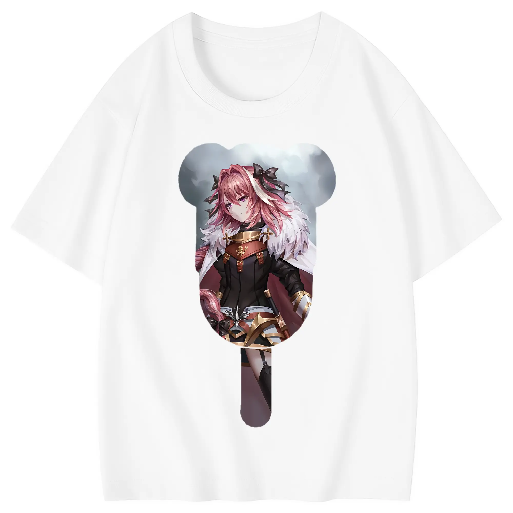 FGO グッズ,アストルフォ - 綿100％ キッズTシャツ ・ フロントプリント ・ 快適 通気性 ・ スポーツ カジュアル 散歩用