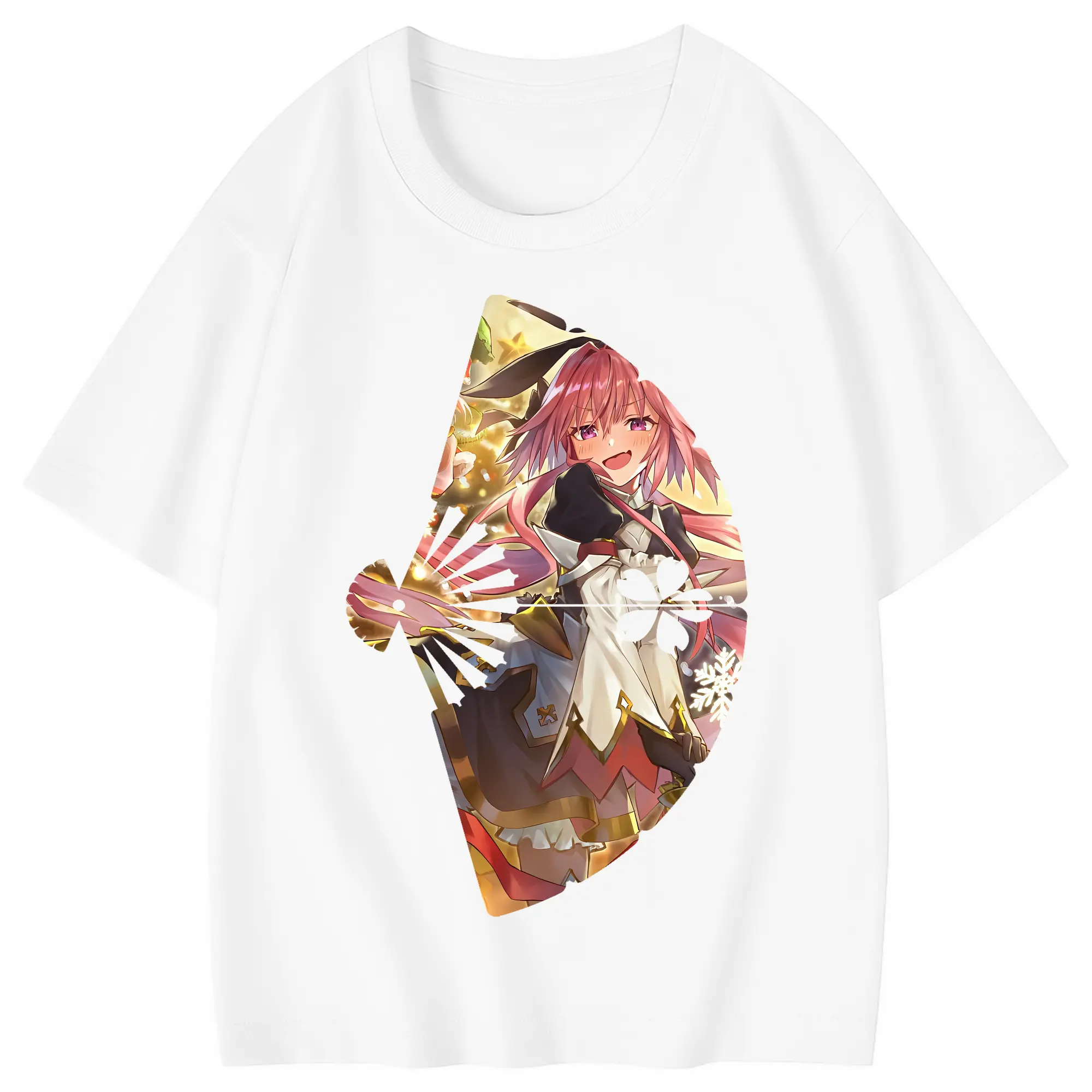 FGO グッズ,アストルフォ - 綿100％ キッズTシャツ ・ フロントプリント ・ 快適 通気性 ・ スポーツ カジュアル 散歩用