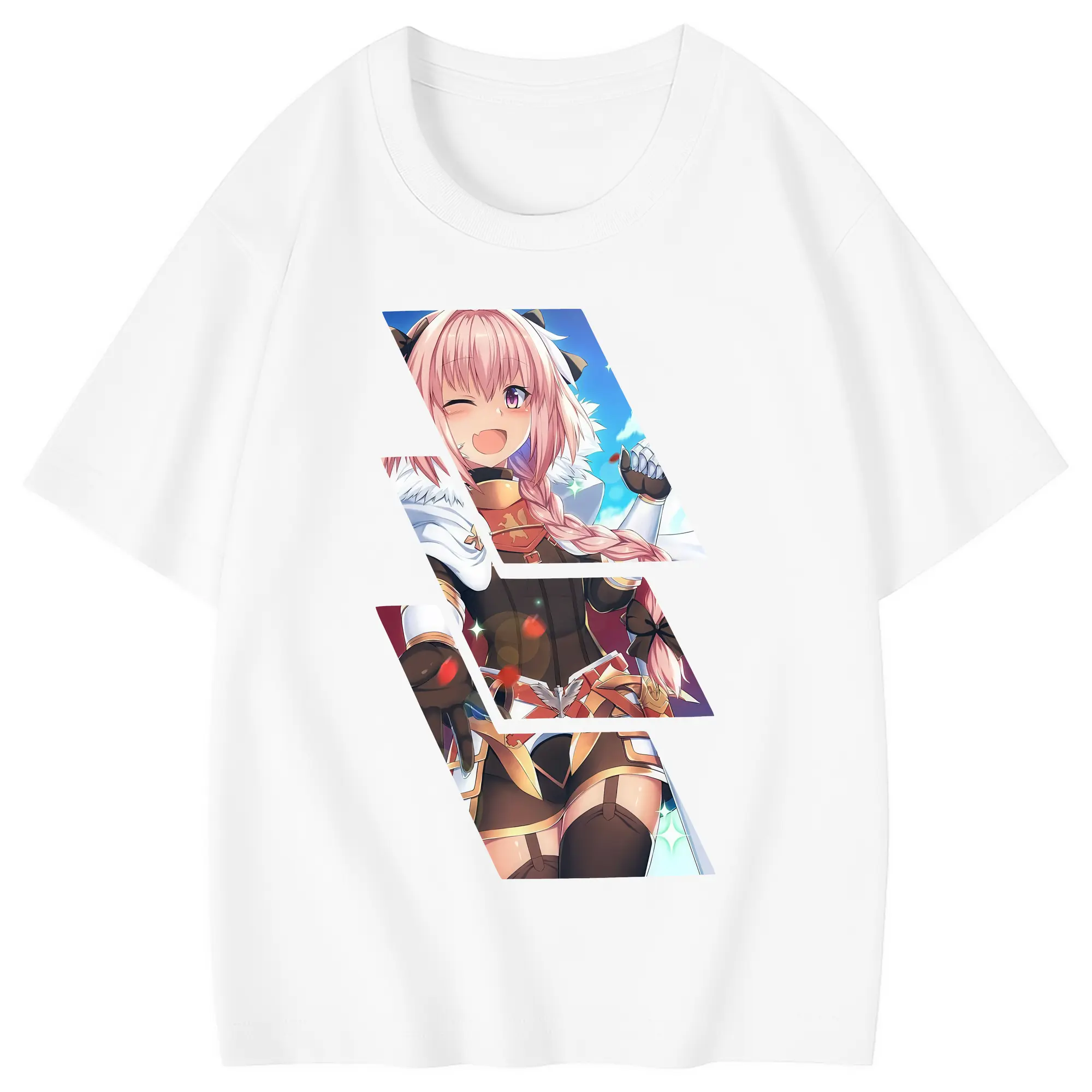 FGO グッズ,アストルフォ - 綿100％ キッズTシャツ ・ フロントプリント ・ 快適 通気性 ・ スポーツ カジュアル 散歩用