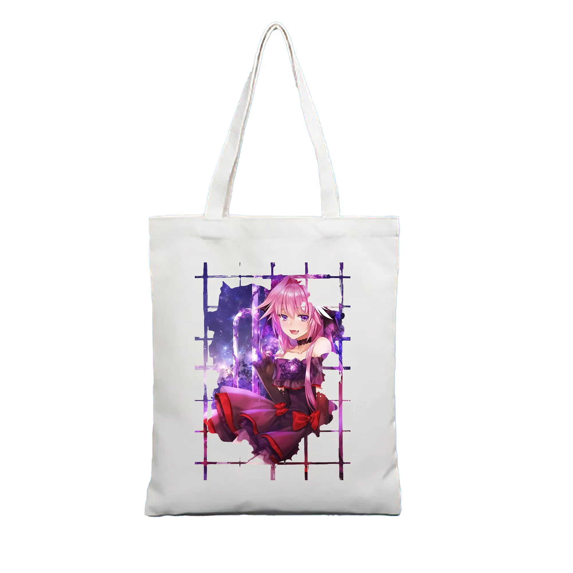 FGO グッズ,アストルフォ - 縦型キャンバス手提げバッグ（トートバッグ） ・ キャンバス素材 ・ ショッピング用 ・ 軽量 丈夫 お手入れ簡単