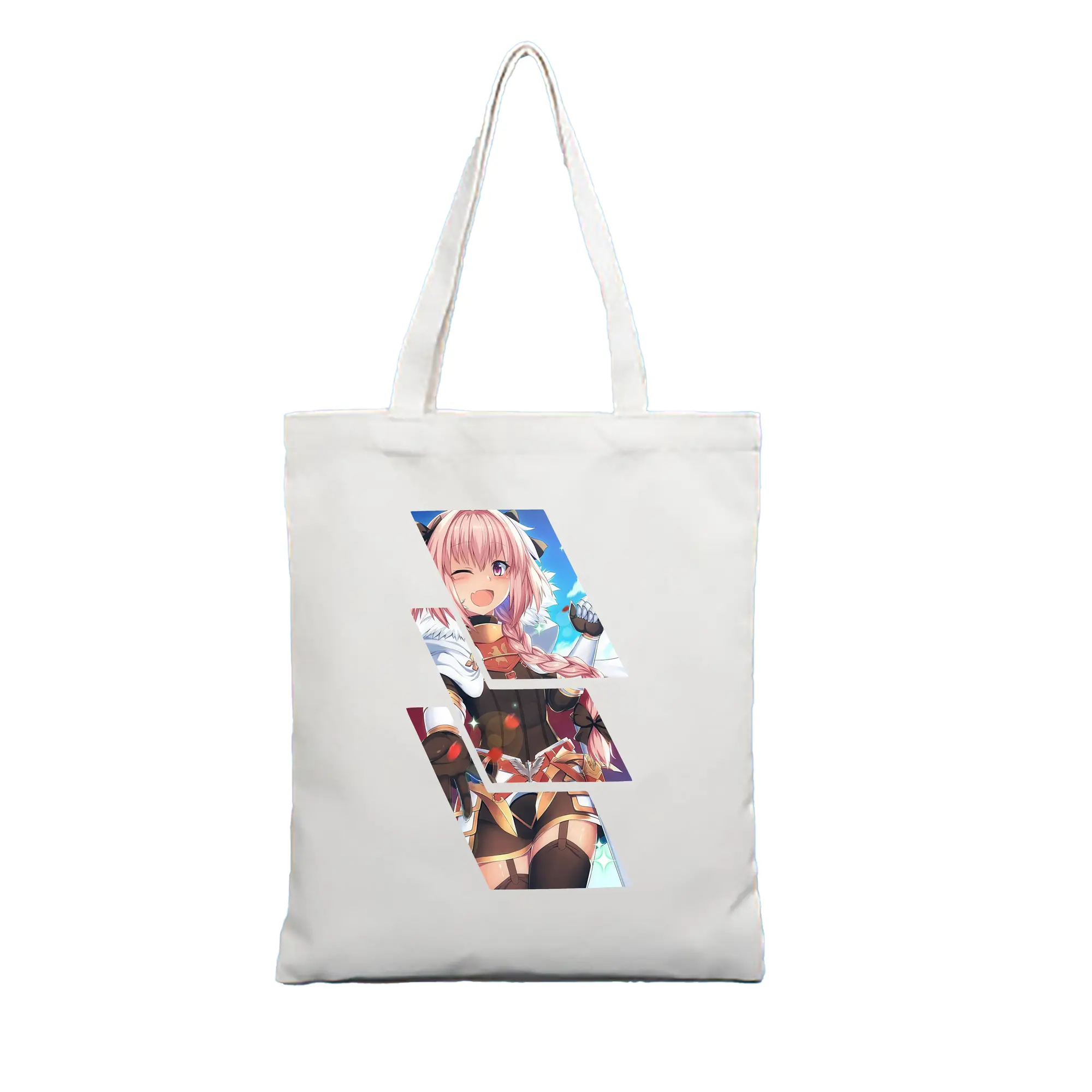 FGO グッズ,アストルフォ - 縦型キャンバス手提げバッグ（トートバッグ） ・ キャンバス素材 ・ ショッピング用 ・ 軽量 丈夫 お手入れ簡単