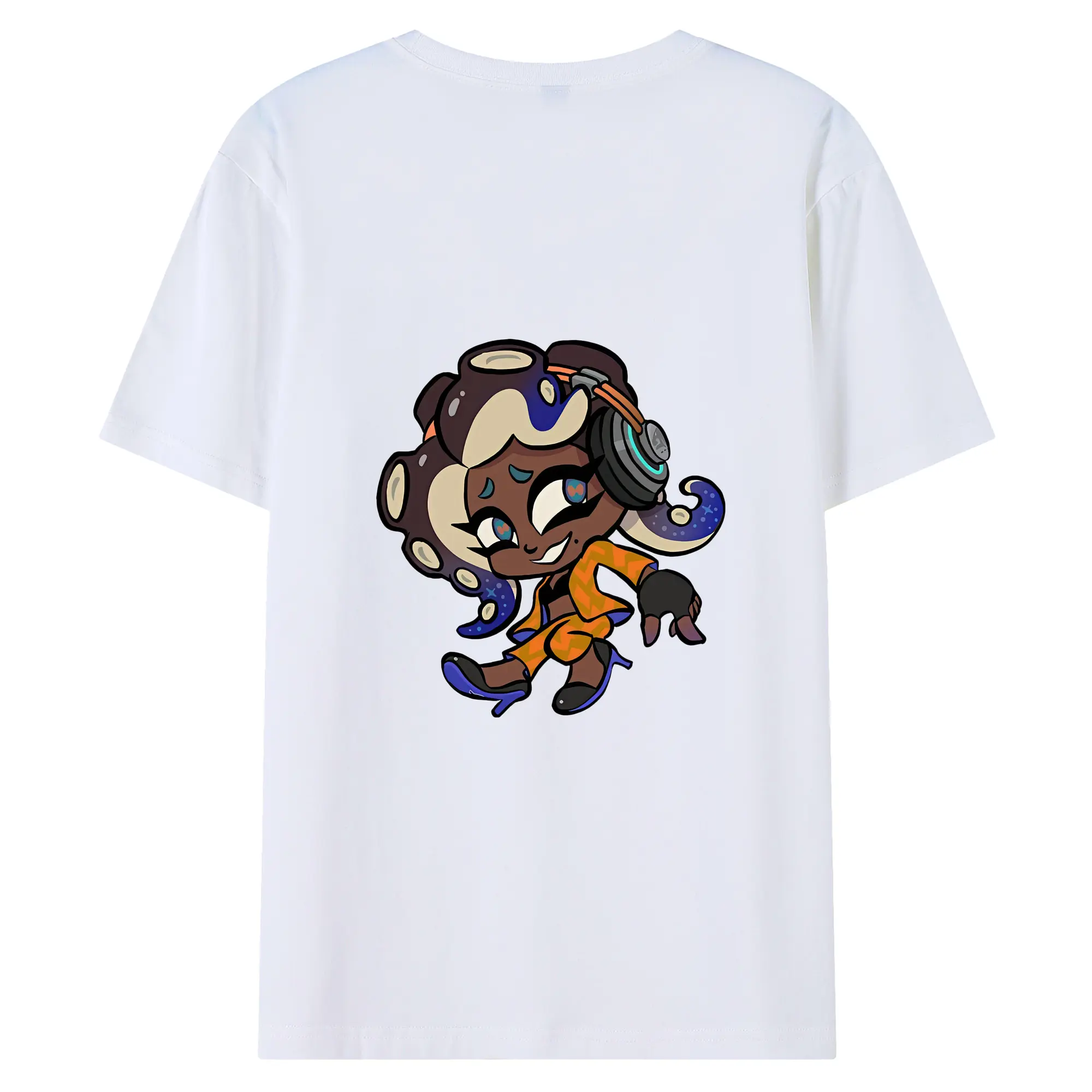 スプラトゥーン グッズ,イイダ - 綿100％ 半袖Tシャツ ・ バックプリント ・ 快適 通気性 ・ 日常使い 散歩 スポーツ用