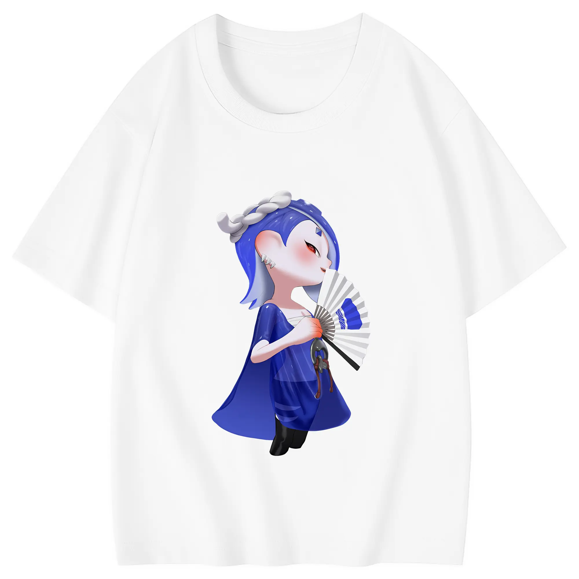 スプラトゥーン グッズ,フウカ - 綿100％ キッズTシャツ ・ フロントプリント ・ 快適 通気性 ・ スポーツ カジュアル 散歩用