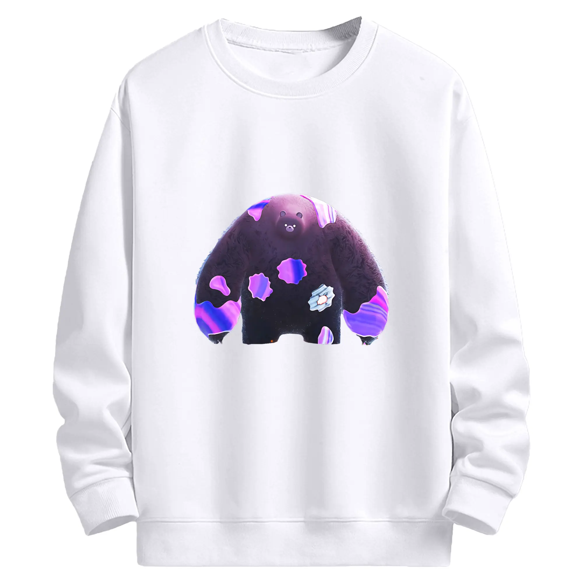 スプラトゥーン グッズ,クマサン - 高品質 クルーネック スウェット ・ コットン59％ ポリエステル41％ ・ ユニセックス 長袖 トレーナー ・ カジュアル デイリー スポーツ 散歩用