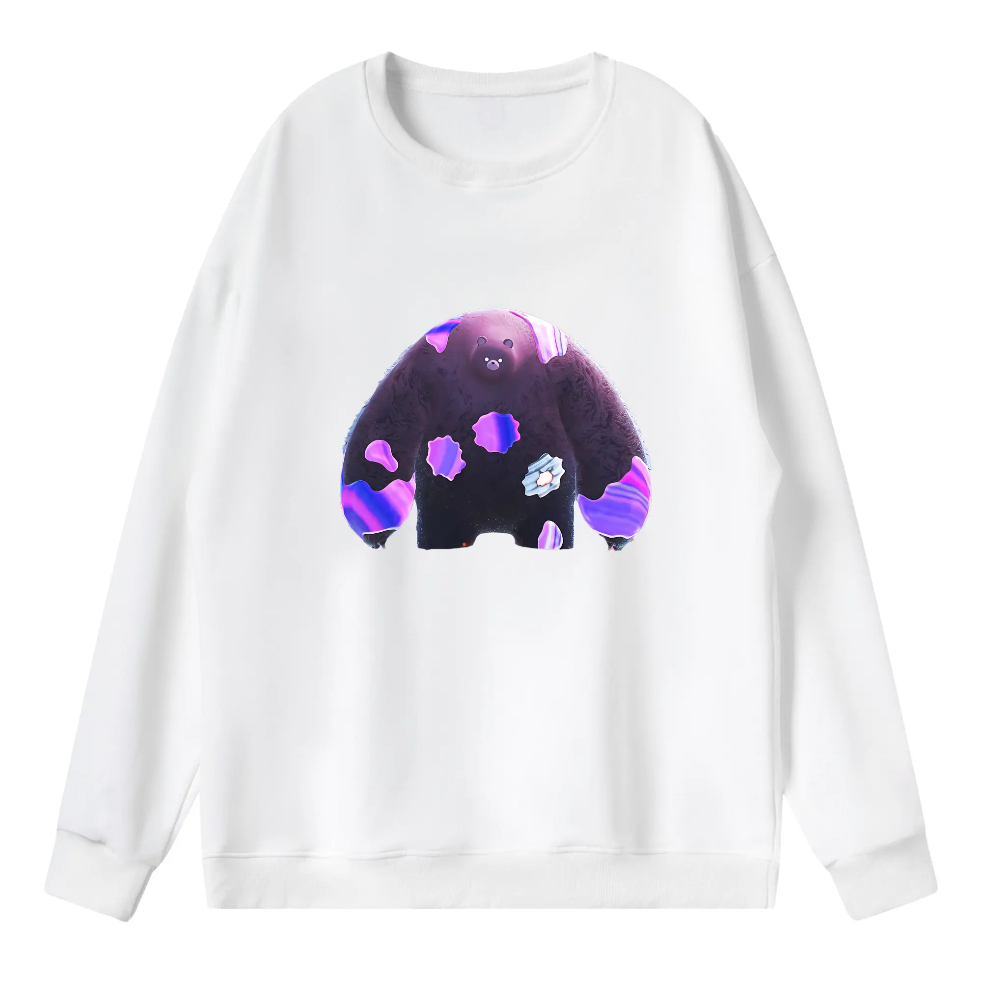 スプラトゥーン グッズ,クマサン - 薄手 クルーネック スウェット 裏毛260g · ポリエステル 春秋向け カジュアル 男女兼用 · トレーナー デイリー スポーツ 散歩に最適