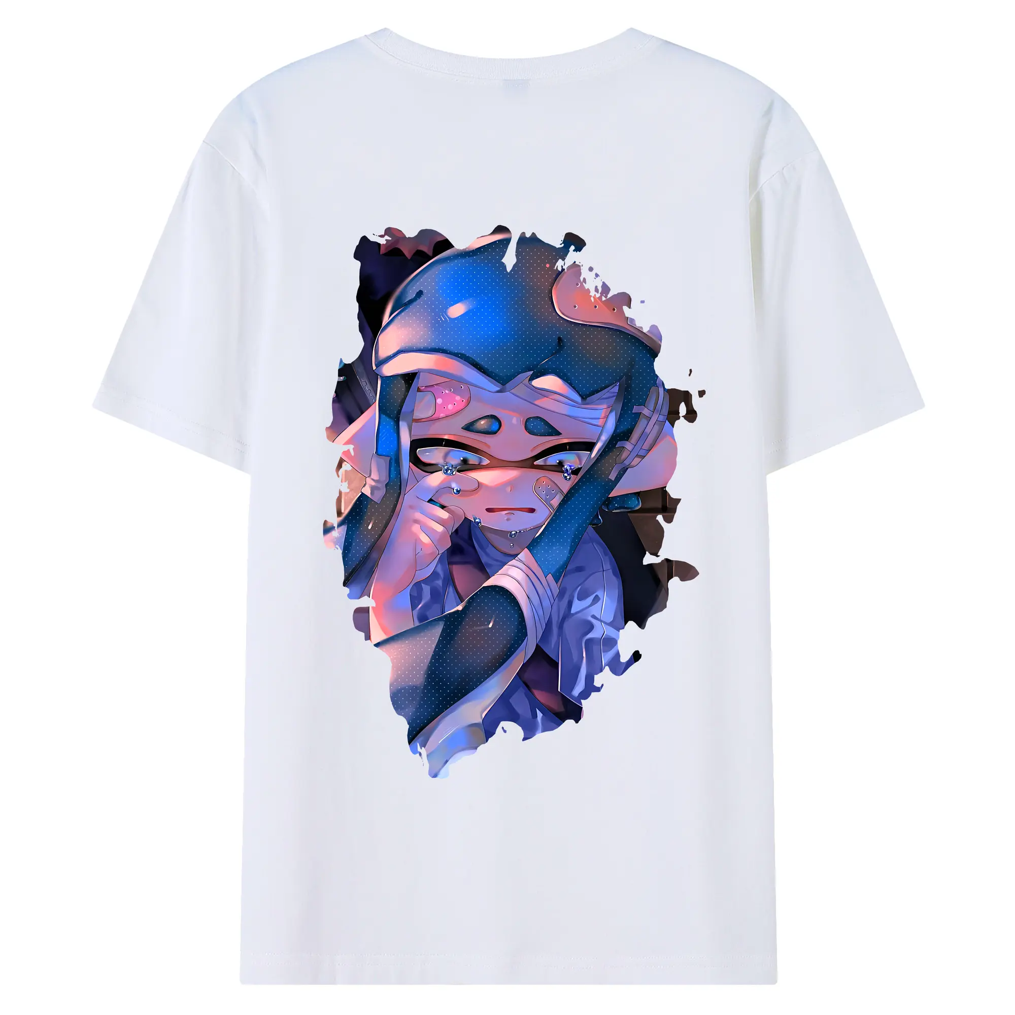 スプラトゥーン グッズ,インクリング - 綿100％ 半袖Tシャツ ・ バックプリント ・ 快適 通気性 ・ 日常使い 散歩 スポーツ用