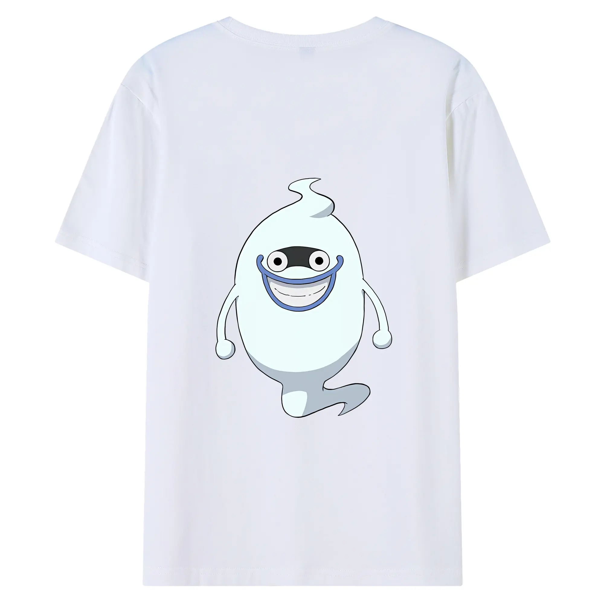 妖怪ウォッチ グッズ,ウィスパー - 綿100％ 半袖Tシャツ ・ バックプリント ・ 快適 通気性 ・ 日常使い 散歩 スポーツ用