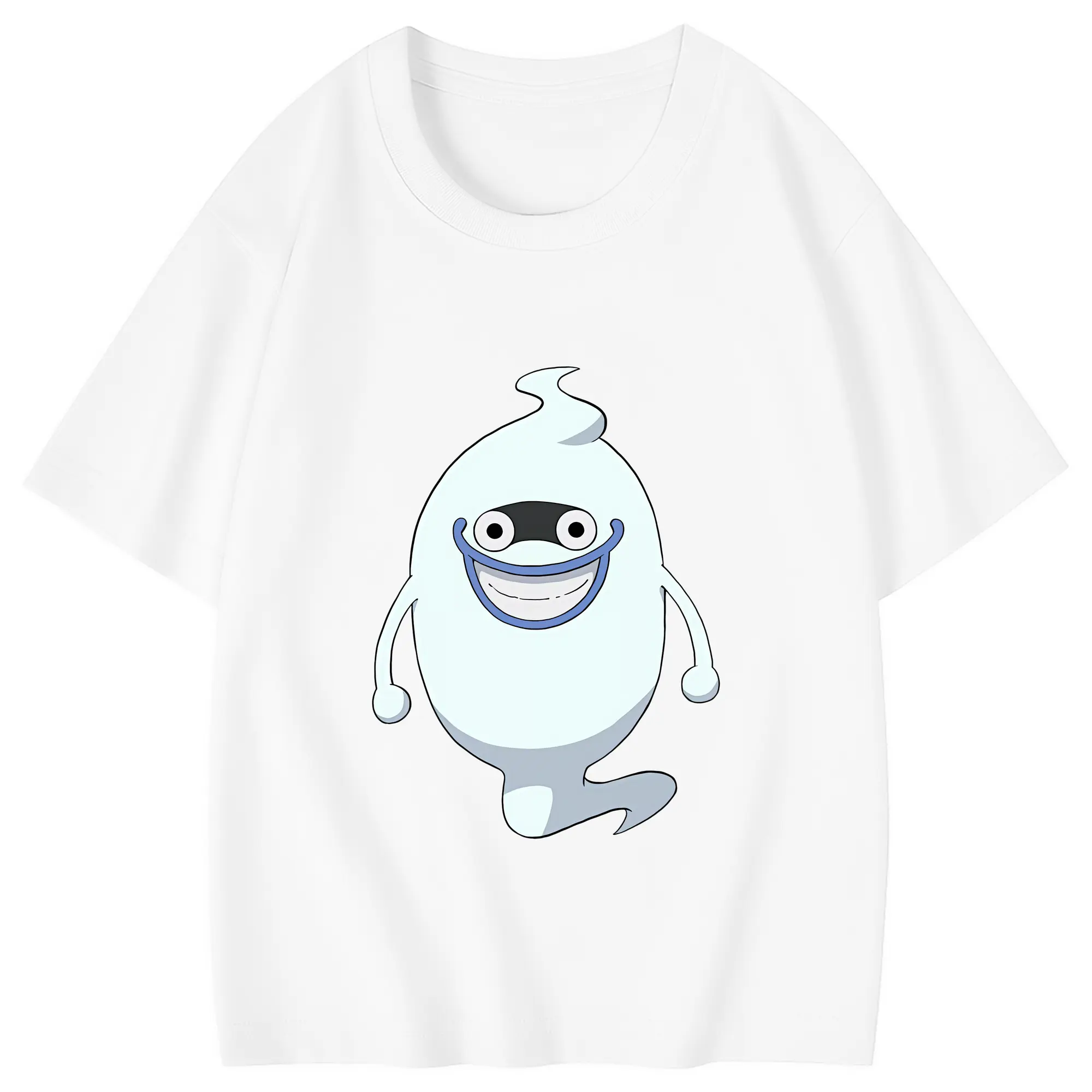 妖怪ウォッチ グッズ,ウィスパー - 綿100％ キッズTシャツ ・ フロントプリント ・ 快適 通気性 ・ スポーツ カジュアル 散歩用