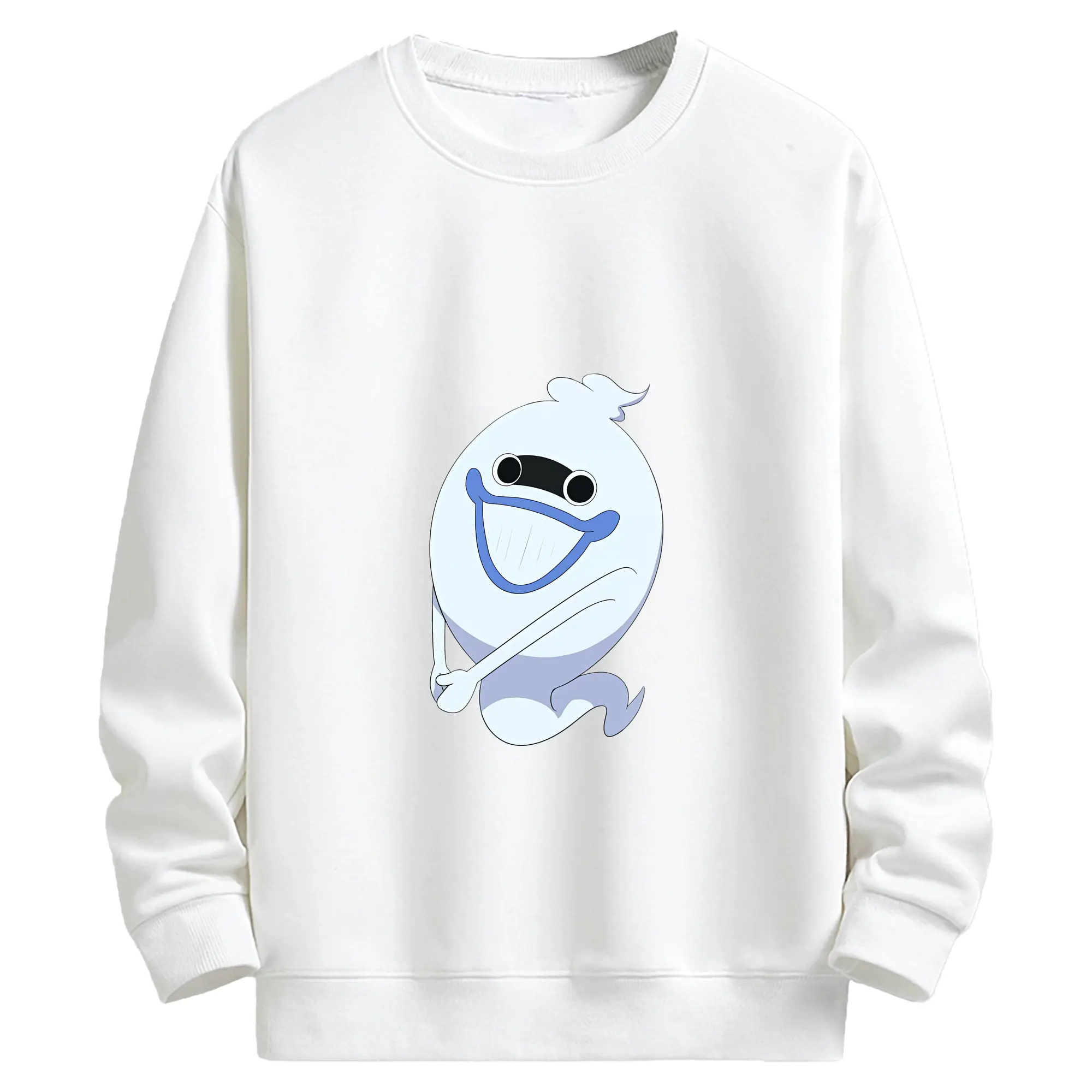 妖怪ウォッチ グッズ,ウィスパー - キッズ クルーネックスウェットシャツ ・ フロントプリント ・ 綿80％ ポリエステル20％ ・ 快適 通学 スポーツ 日常使い お散歩用