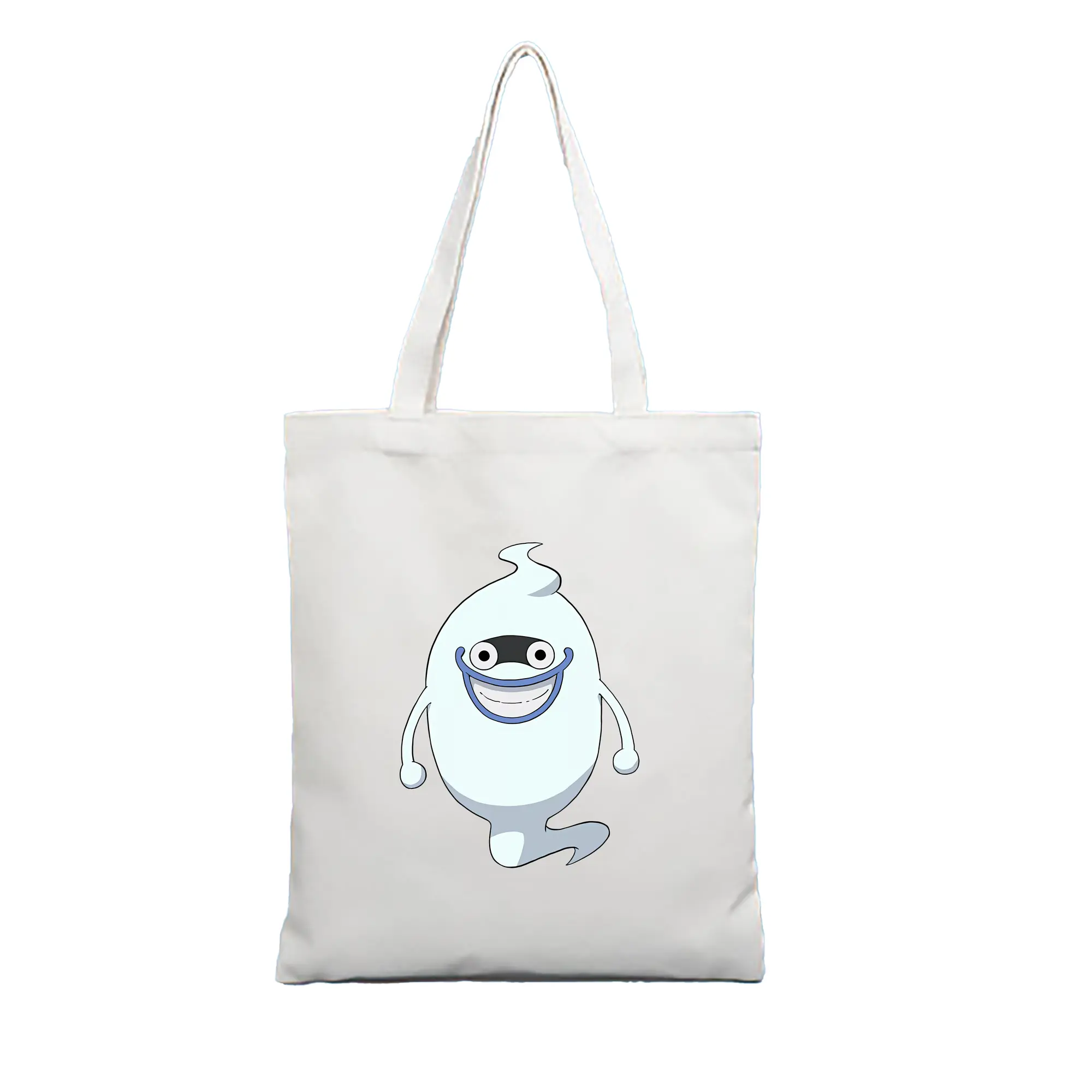 妖怪ウォッチ グッズ,ウィスパー - 縦型キャンバス手提げバッグ（トートバッグ） ・ キャンバス素材 ・ ショッピング用 ・ 軽量 丈夫 お手入れ簡単