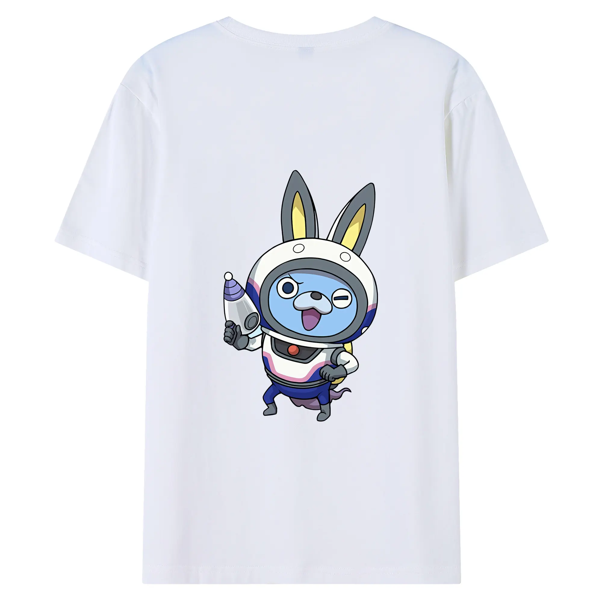 妖怪ウォッチ グッズ,USAピョン - 綿100％ 半袖Tシャツ ・ バックプリント ・ 快適 通気性 ・ 日常使い 散歩 スポーツ用