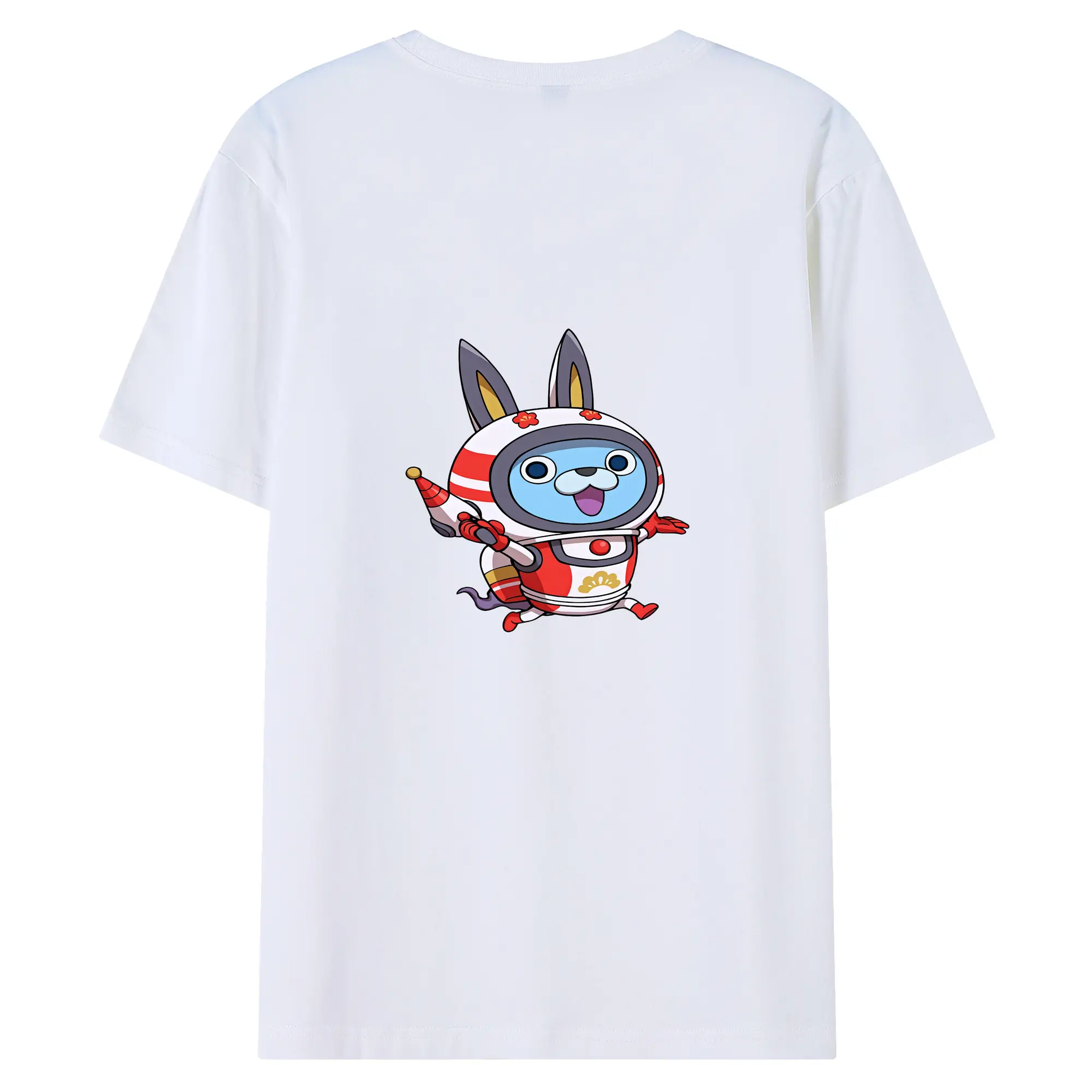 妖怪ウォッチ グッズ,USAピョン - 綿100％ 半袖Tシャツ ・ バックプリント ・ 快適 通気性 ・ 日常使い 散歩 スポーツ用