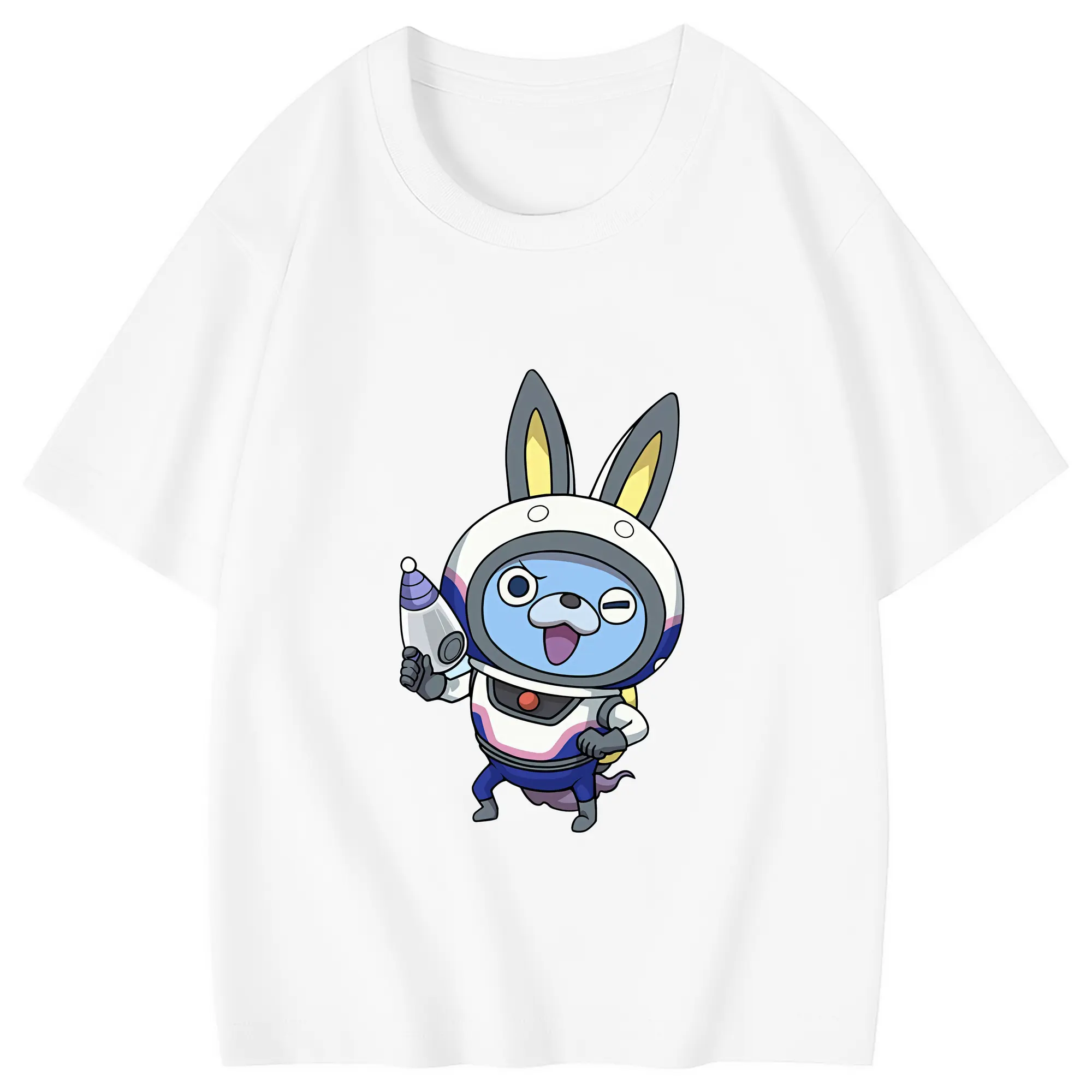 妖怪ウォッチ グッズ,USAピョン - 綿100％ キッズTシャツ ・ フロントプリント ・ 快適 通気性 ・ スポーツ カジュアル 散歩用