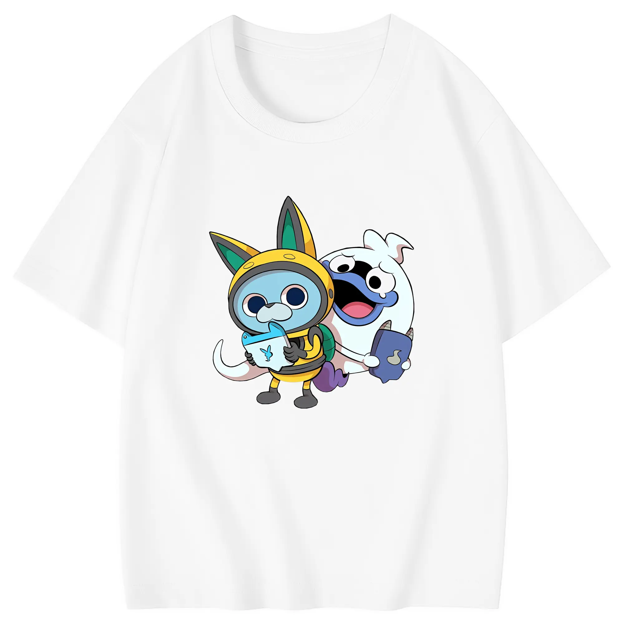 妖怪ウォッチ グッズ,USAピョン - 綿100％ キッズTシャツ ・ フロントプリント ・ 快適 通気性 ・ スポーツ カジュアル 散歩用