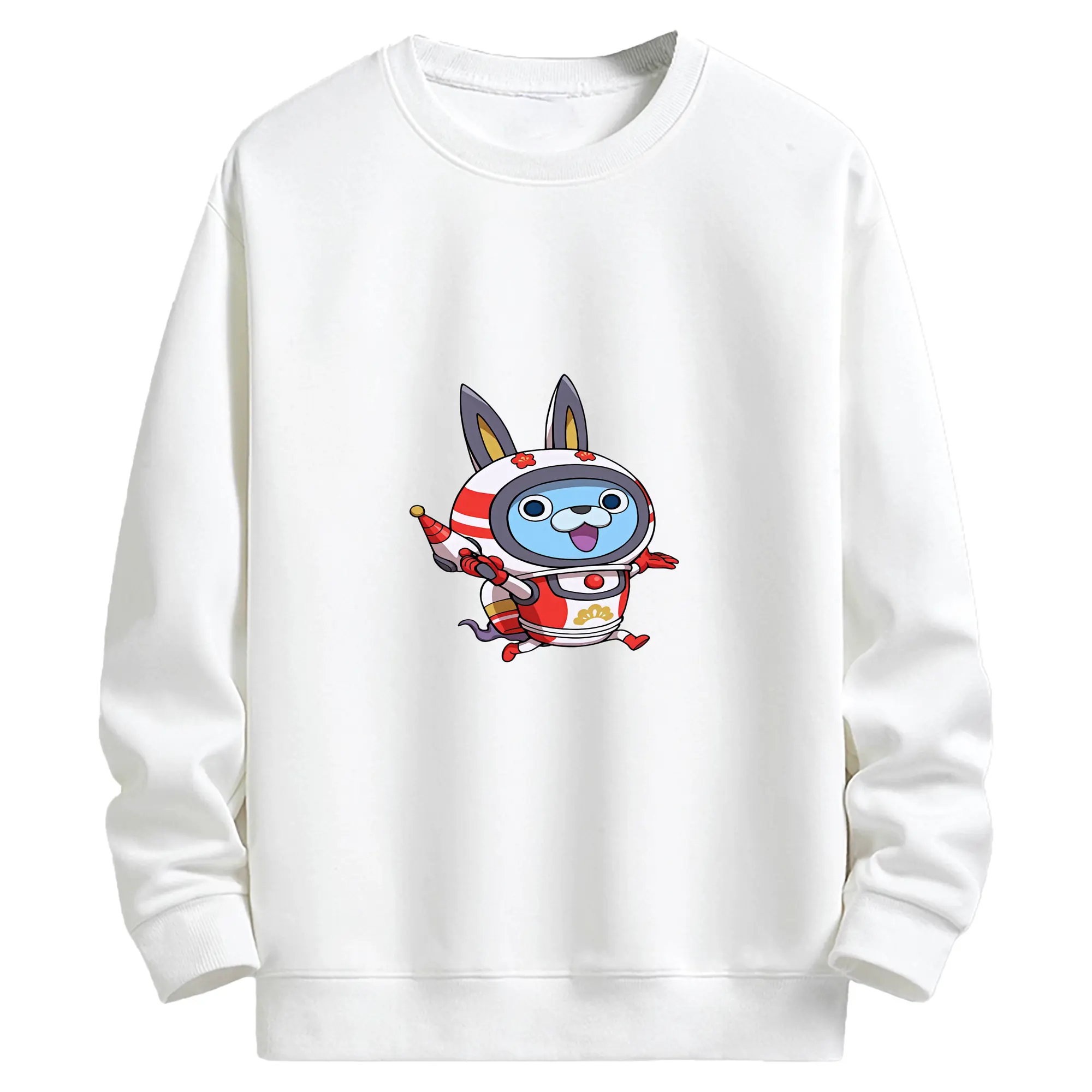 妖怪ウォッチ グッズ,USAピョン - キッズ クルーネックスウェットシャツ ・ フロントプリント ・ 綿80％ ポリエステル20％ ・ 快適 通学 スポーツ 日常使い お散歩用