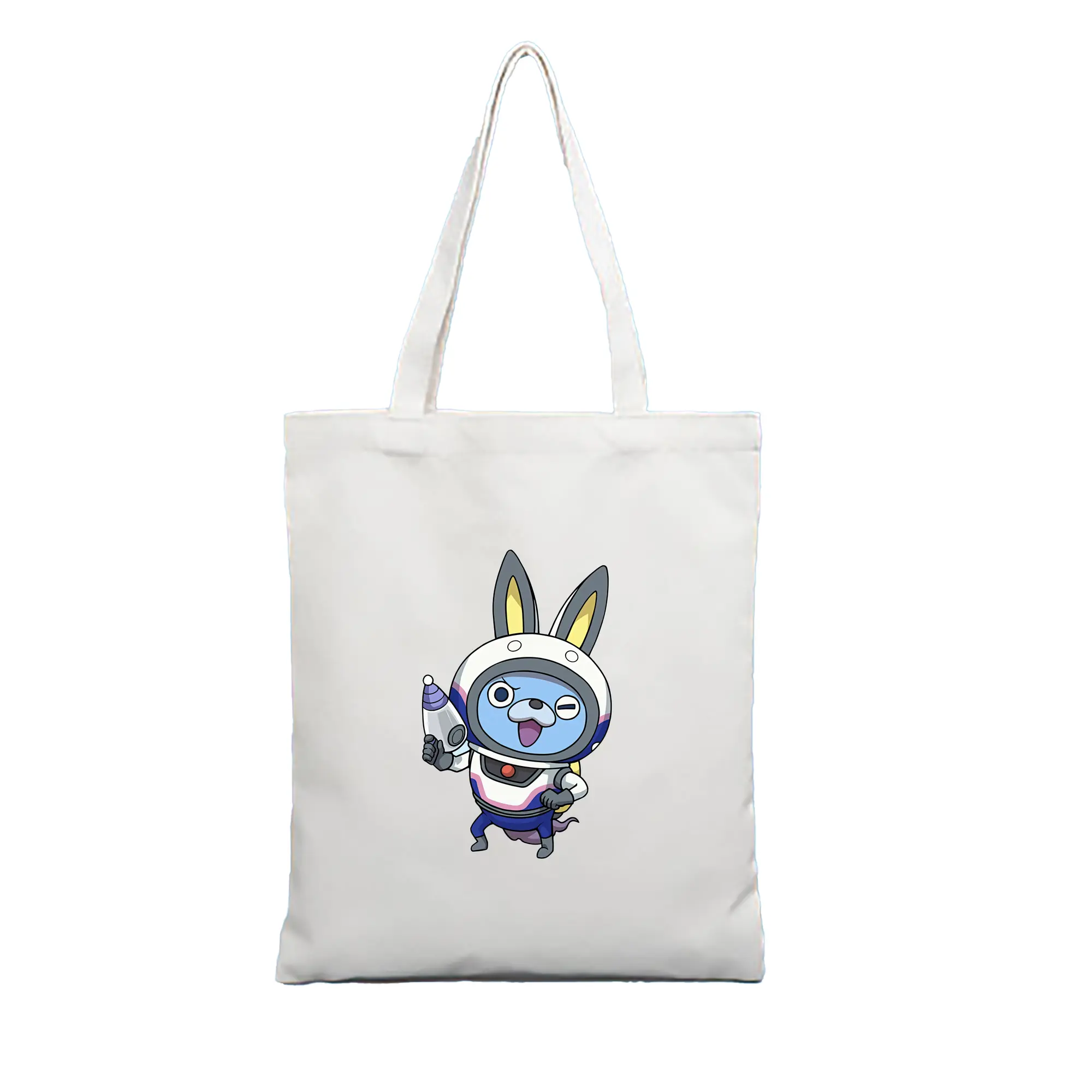 妖怪ウォッチ グッズ,USAピョン - 縦型キャンバス手提げバッグ（トートバッグ） ・ キャンバス素材 ・ ショッピング用 ・ 軽量 丈夫 お手入れ簡単