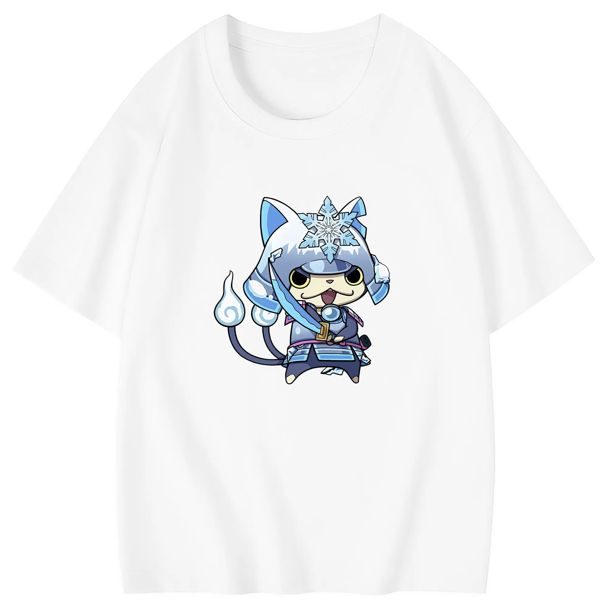 妖怪ウォッチ グッズ,ブシニャン - 綿100％ キッズTシャツ ・ フロントプリント ・ 快適 通気性 ・ スポーツ カジュアル 散歩用