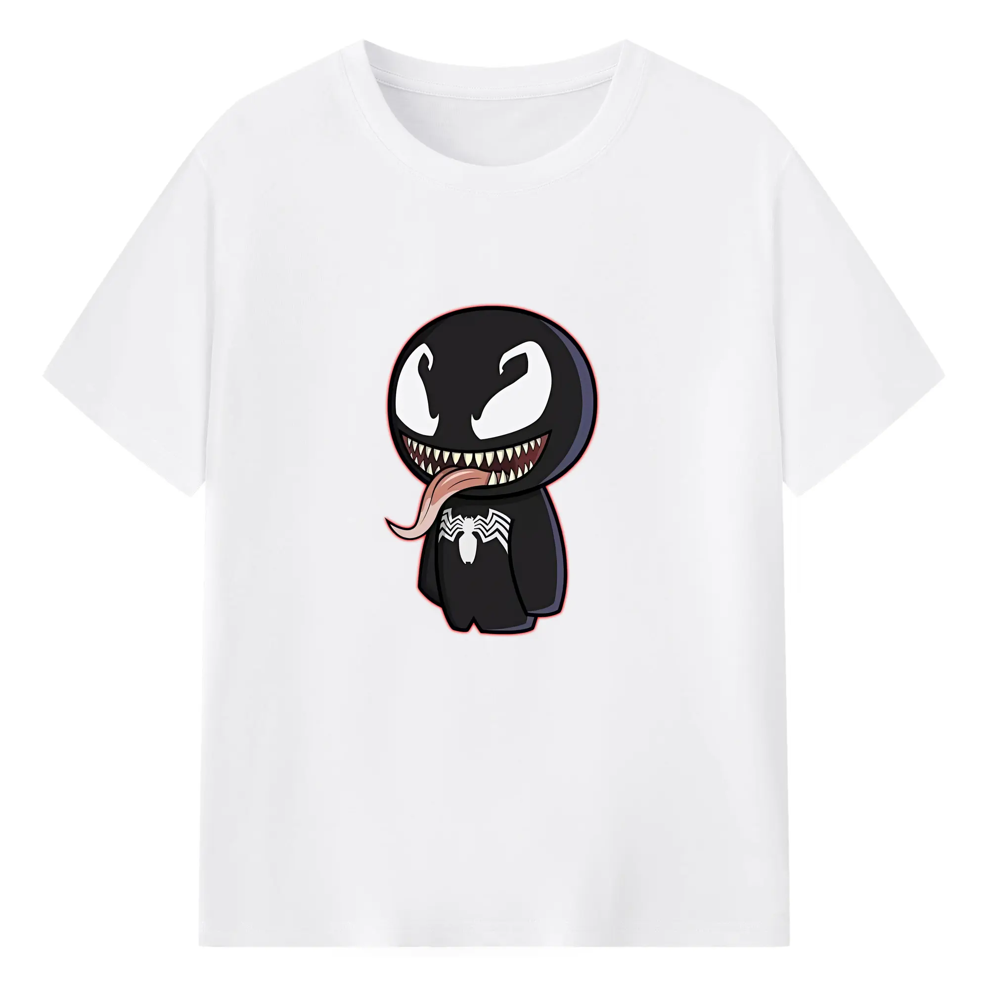 ヴェノム グッズ,ヴェノム - 綿100％ 半袖Tシャツ ・ フロントプリント ・ 快適 通気性 ・ 日常使い 散歩 スポーツ用